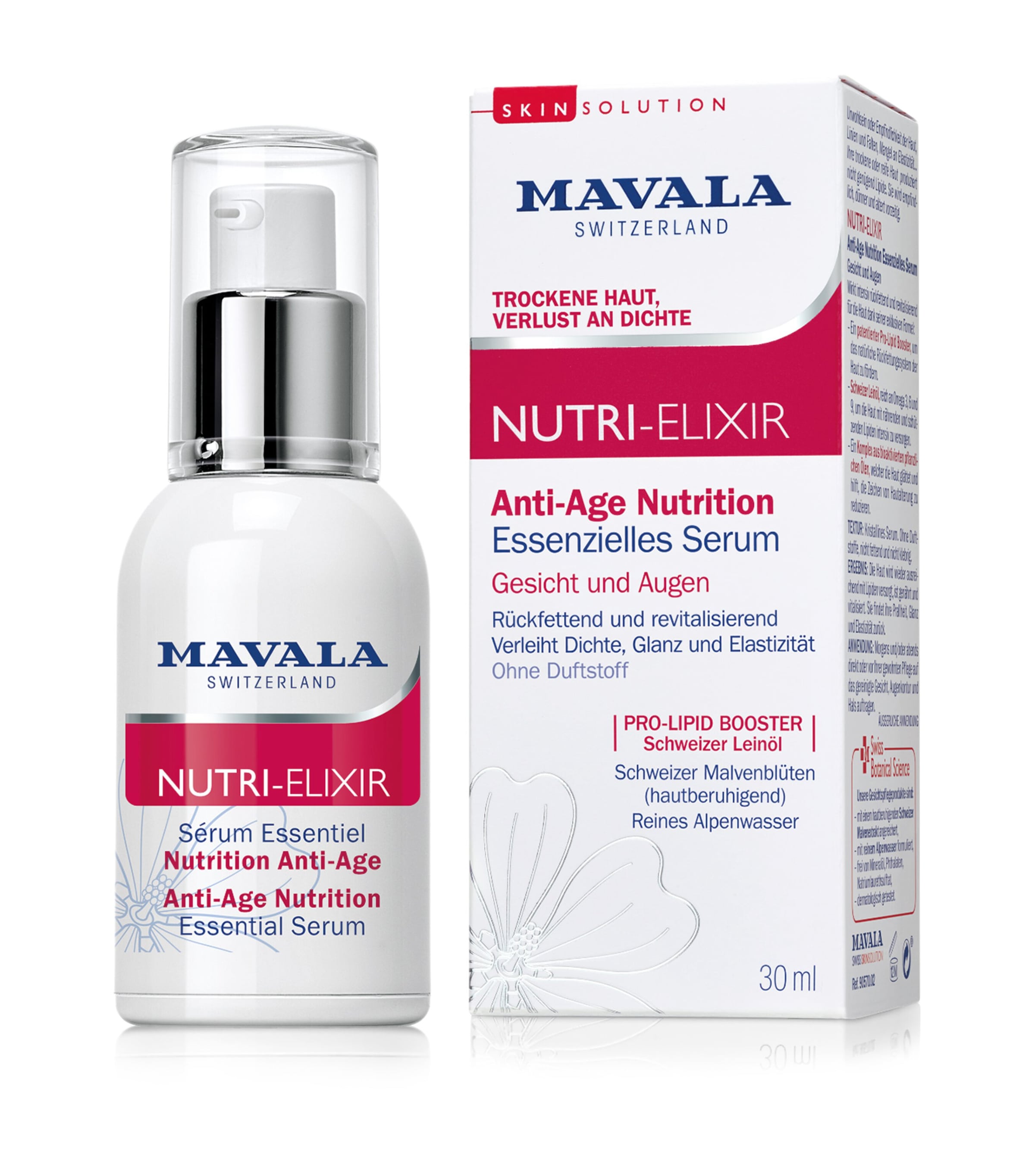 Mavala Nutri-elixir Essential Serum In White