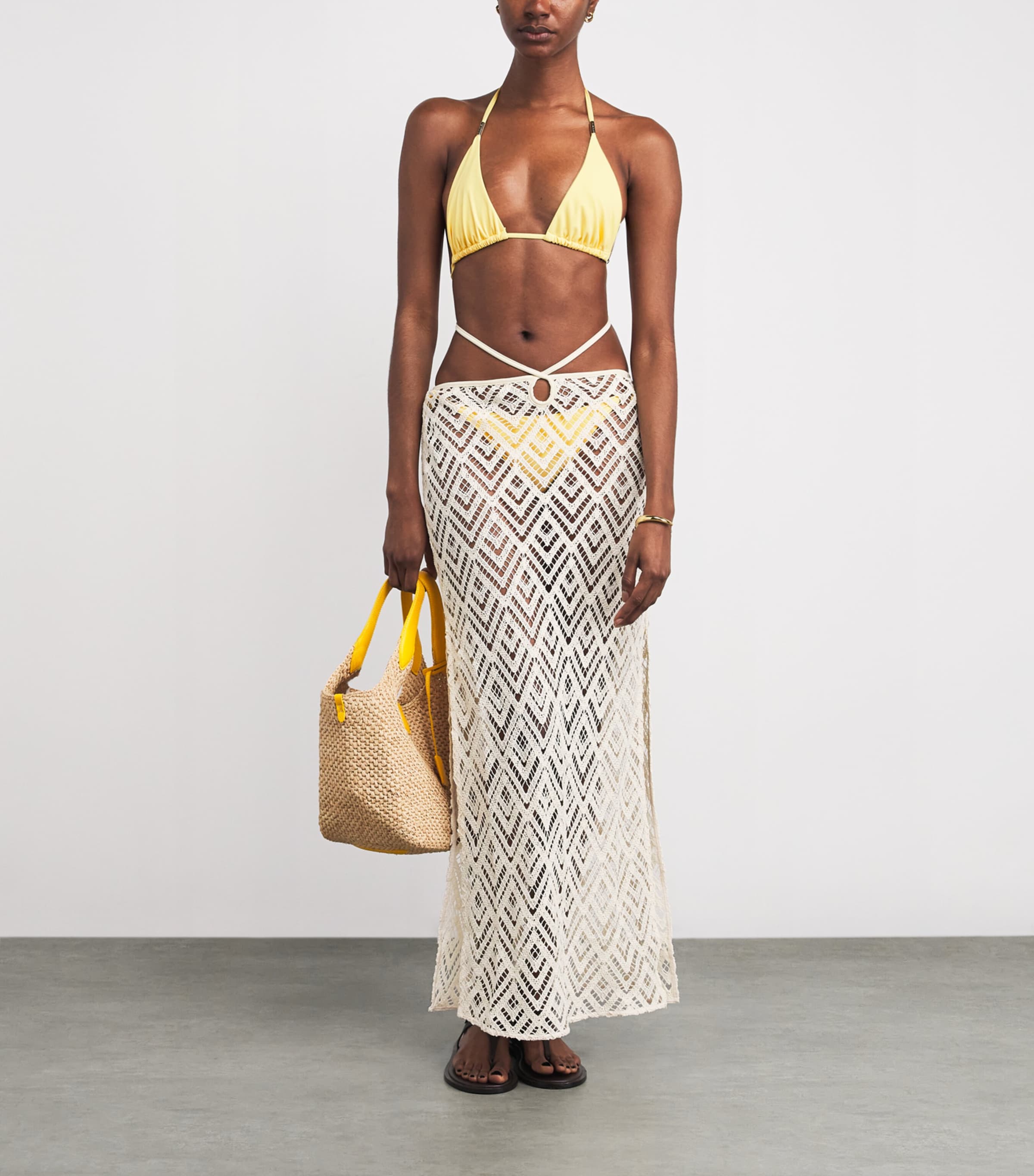 Cotton Soul Maxi Skirt ECRU Image 2