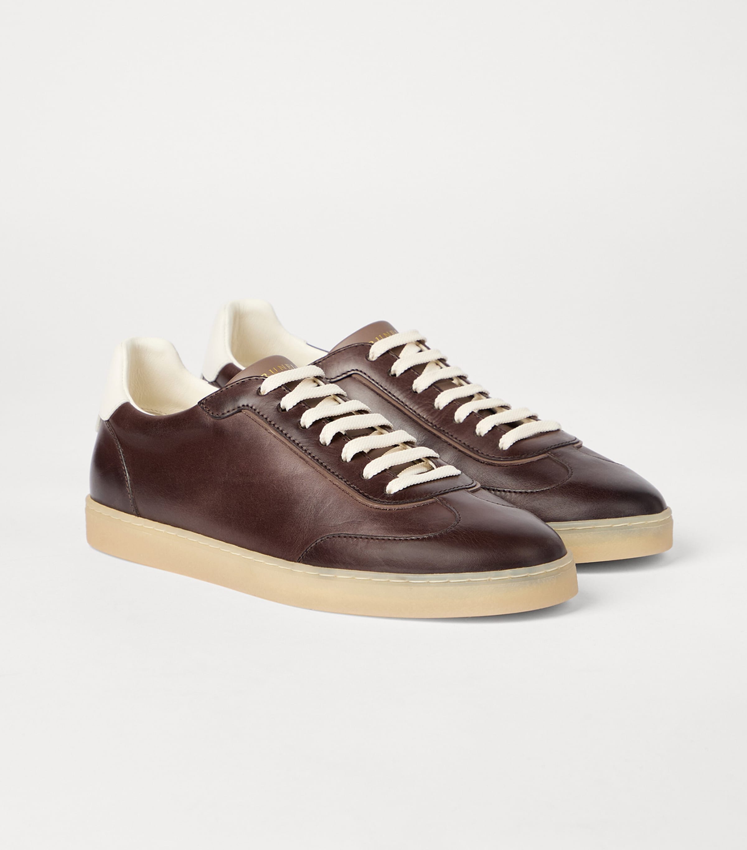 Calfskin Low-Top Sneakers CZF33 Image 3