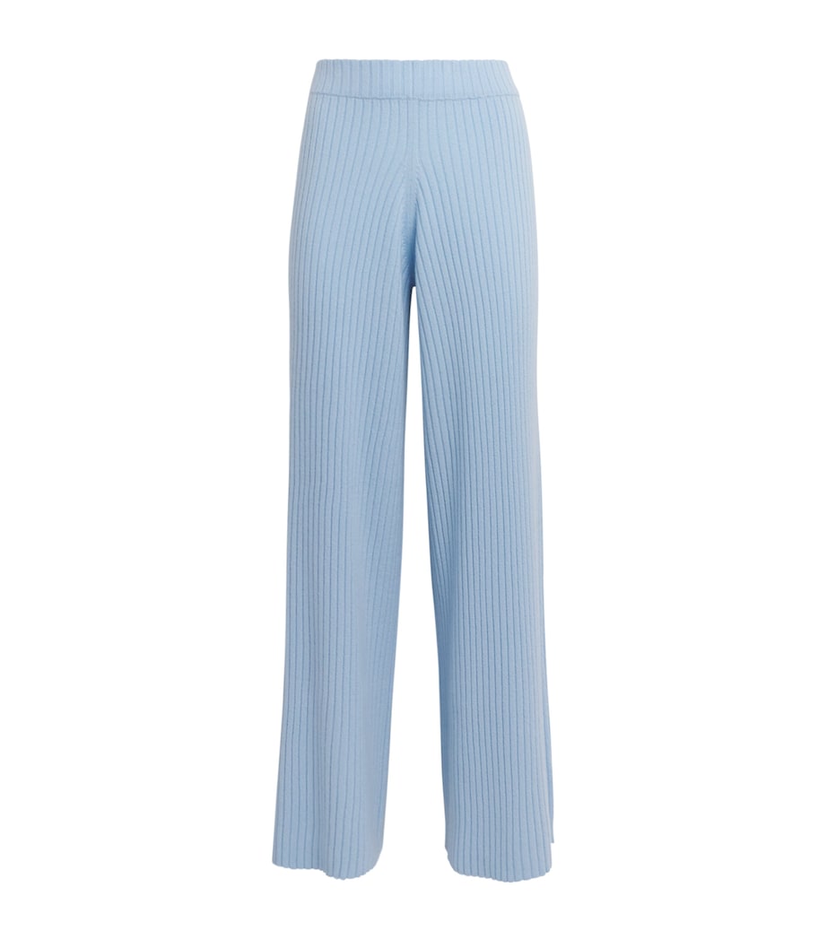 Cashmere Rib Trousers 11/11 BLUE Image 1