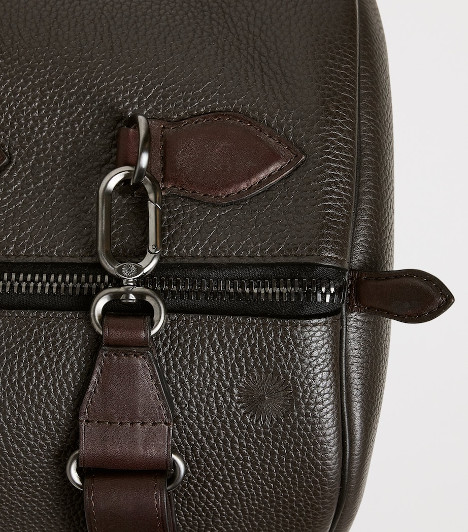 Purdey Leather Duffle Holdall Dbr Image 6