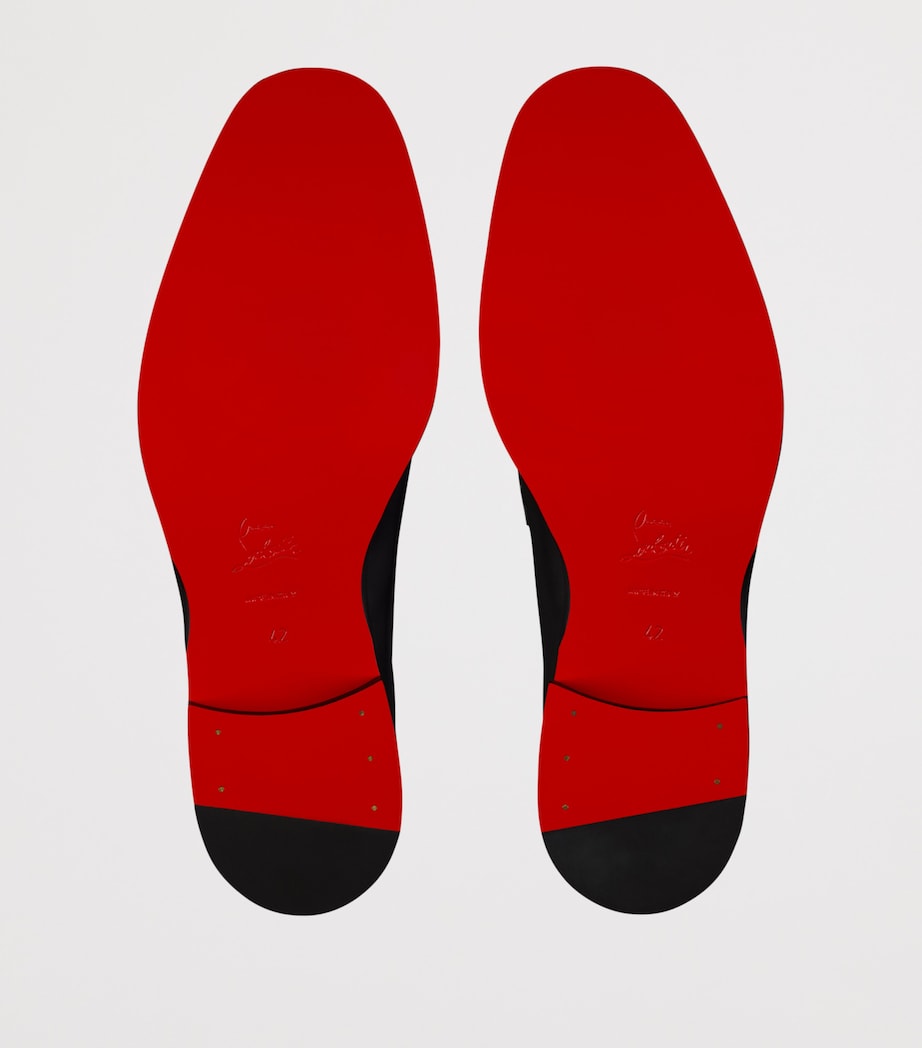 Christian Louboutin Sartok Leather Monk Shoes Image 5