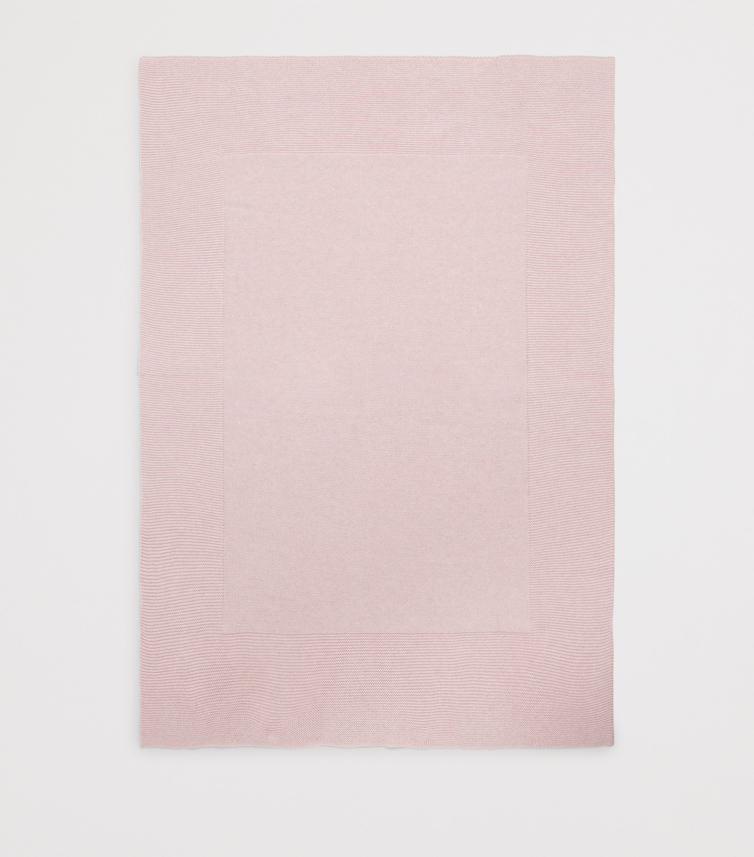 Paz Rodriguez Knitted Blanket (73cm x 98cm) Powder Pink Image 2