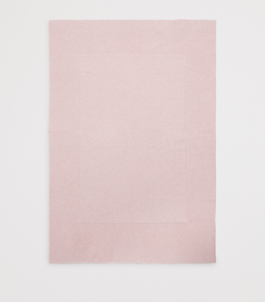 Paz Rodriguez Knitted Blanket (73cm x 98cm) Powder Pink Image 2