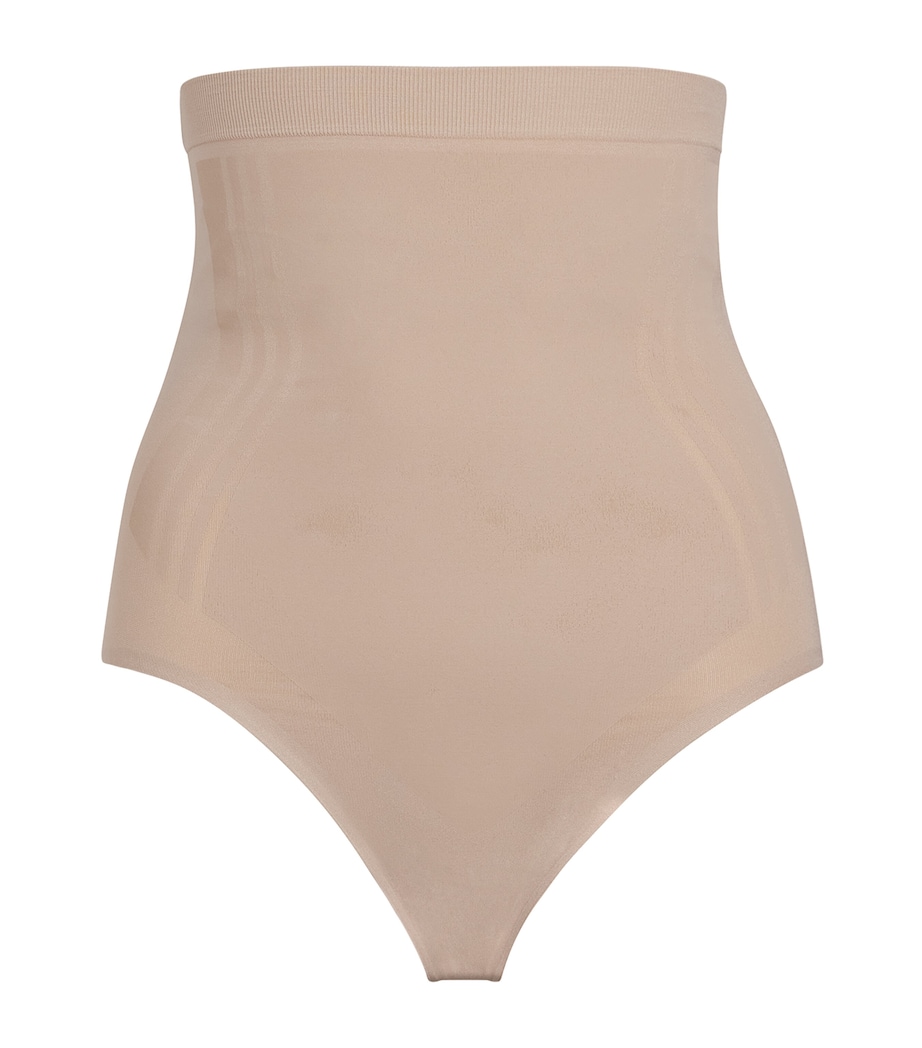 SPANX Womens SPANXsculpt GoFigure High-Waist Briefs Chai Image 1
