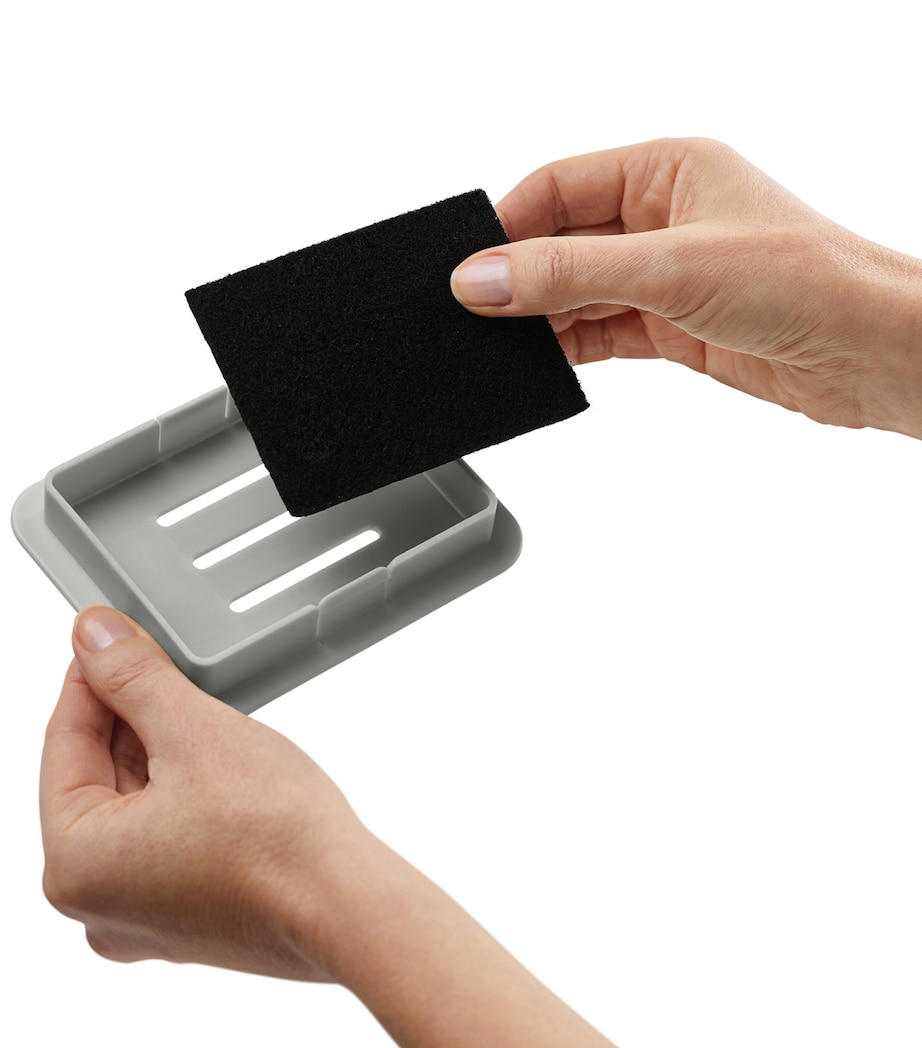 Stainless Steel Premium Food Waste Caddy (4L) SS/DARK GREY Image 3