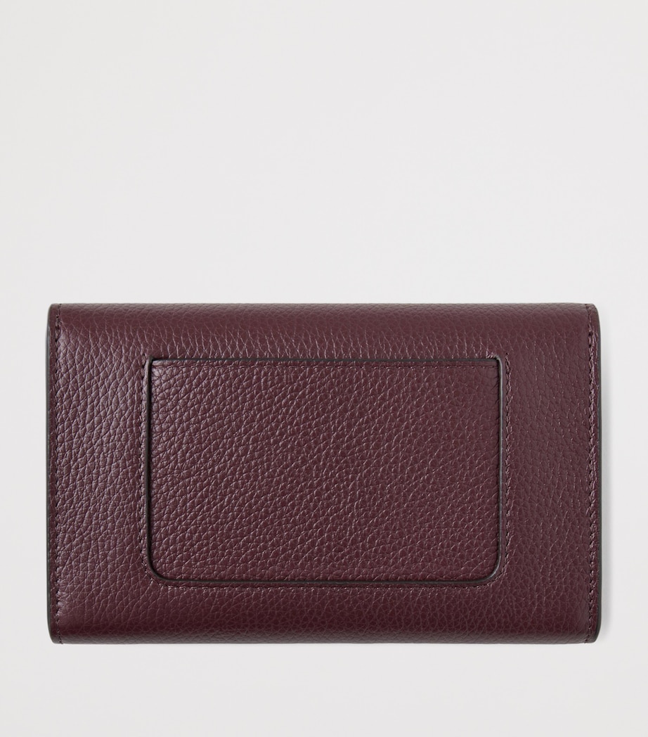 Medium Leather Darley Wallet BLACK CHERRY Image 2