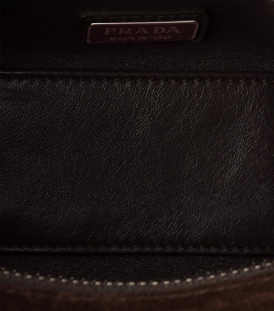 Suede Cross-Body Bag F0003 Image 4