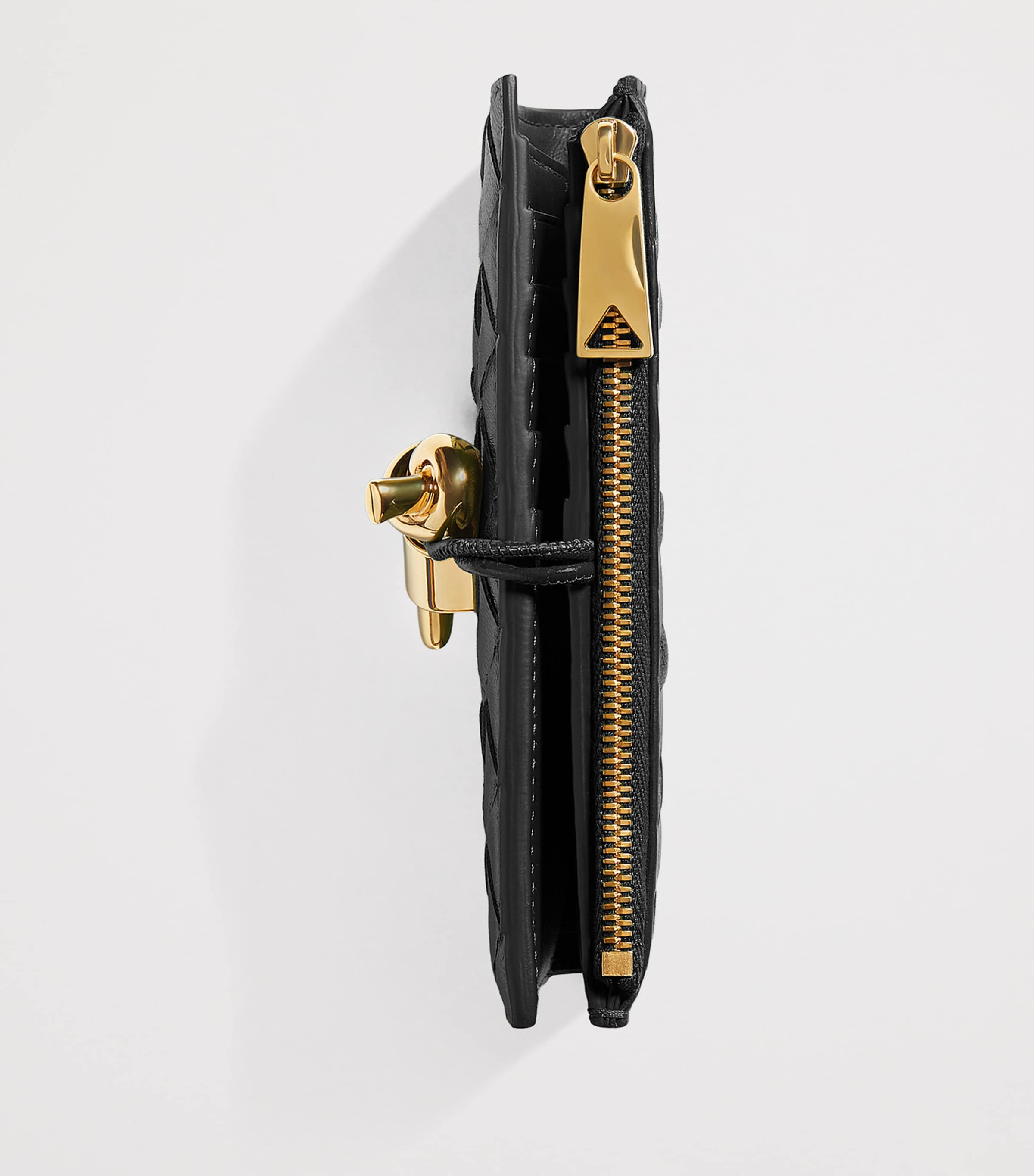 Bottega Veneta Medium Leather Andiamo Bifold Wallet Image 3