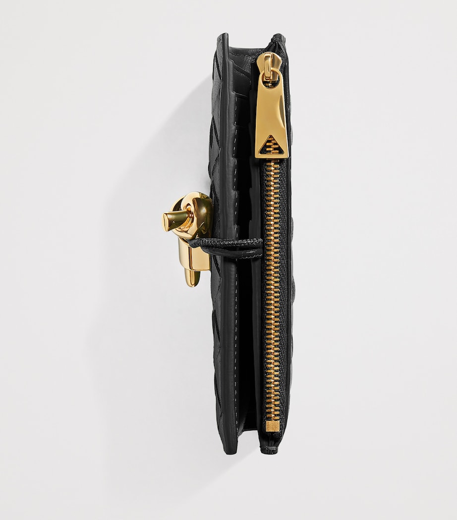 Bottega Veneta Medium Leather Andiamo Bifold Wallet Image 3