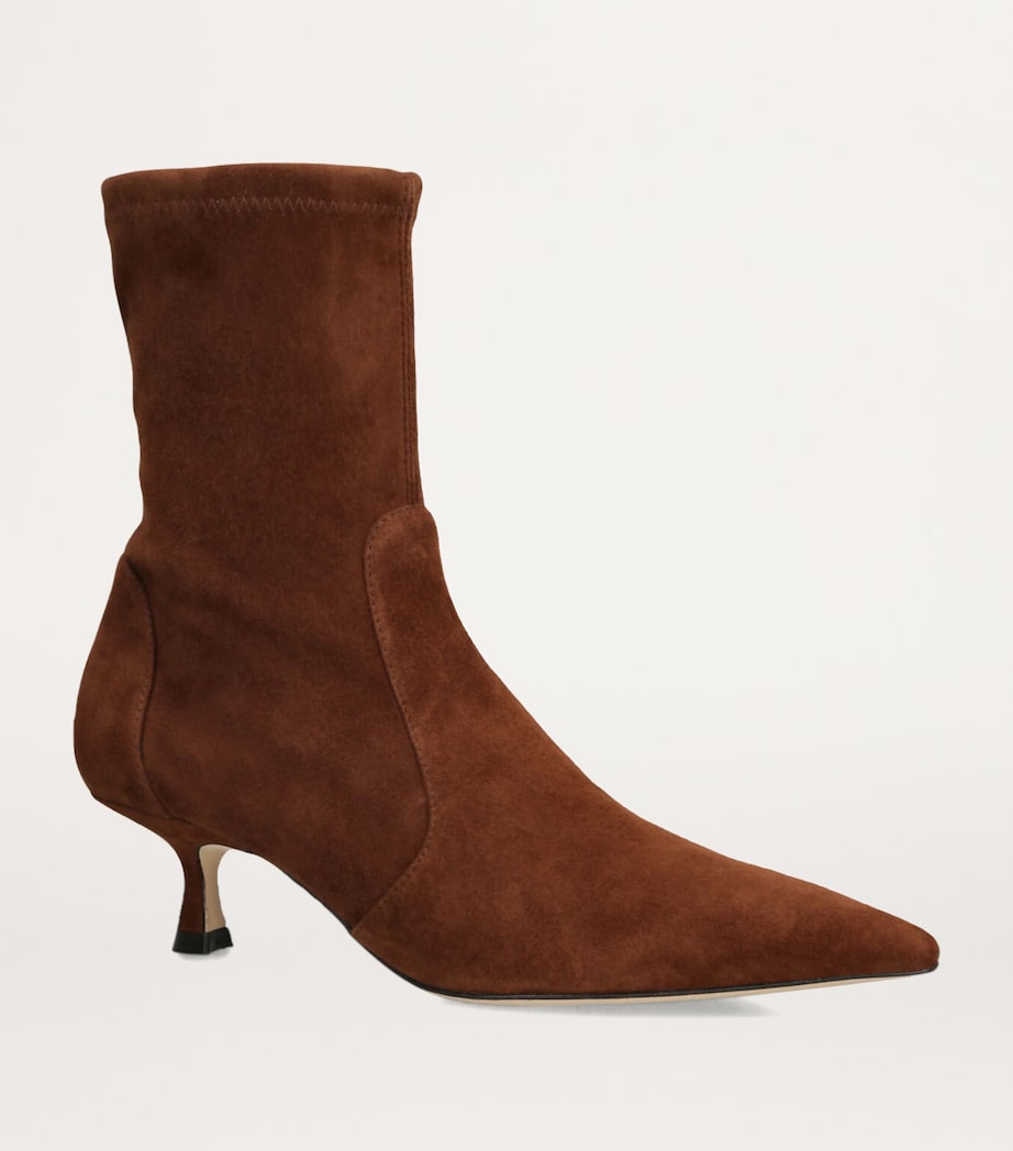Suede Naomi Ankle Boots 50 TAN Image 3