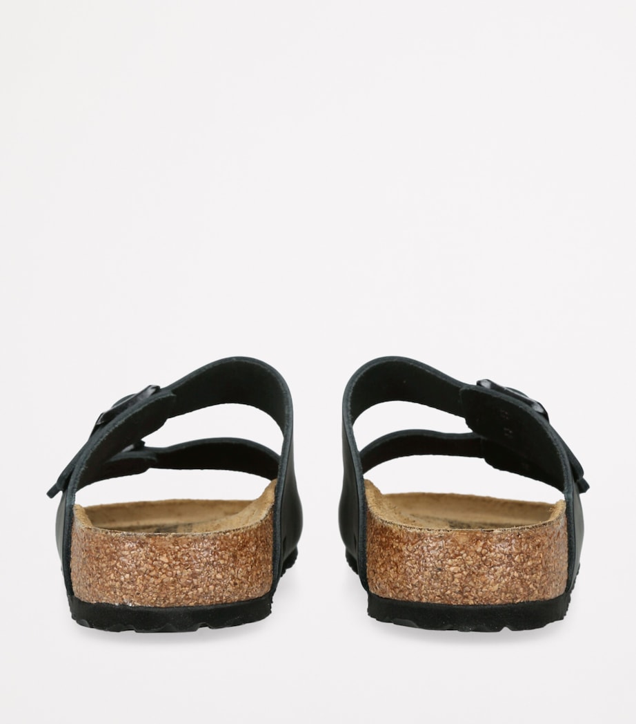Leather Arizona Sandals BLACK Image 3