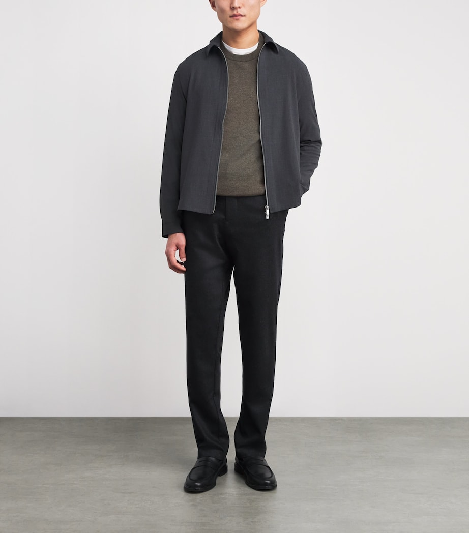 Cashmere Crew-Neck Sweater GNGY KHAKI24 Image 2