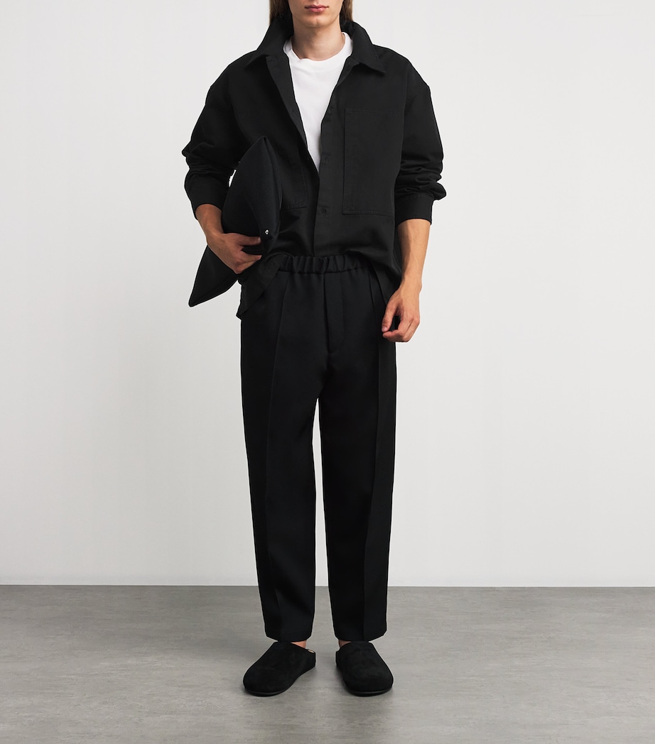 Cotton Rhode Overshirt BLACK Image 2