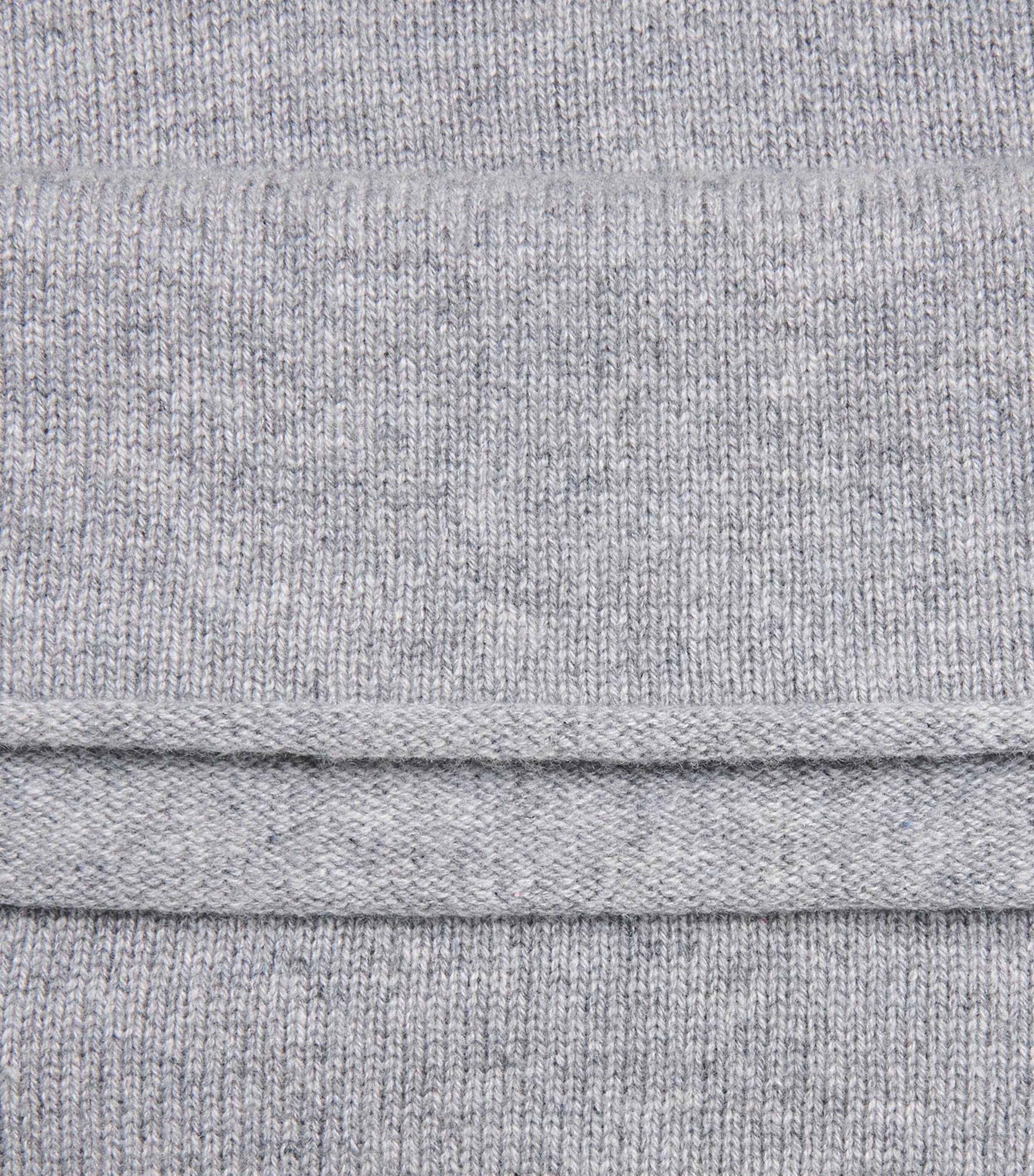 Cashmere Frederick Sweater GREY MEL. Image 5
