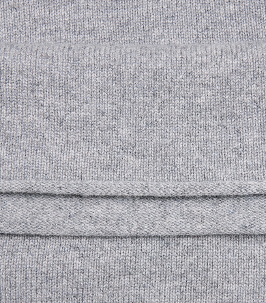 Cashmere Frederick Sweater GREY MEL. Image 5