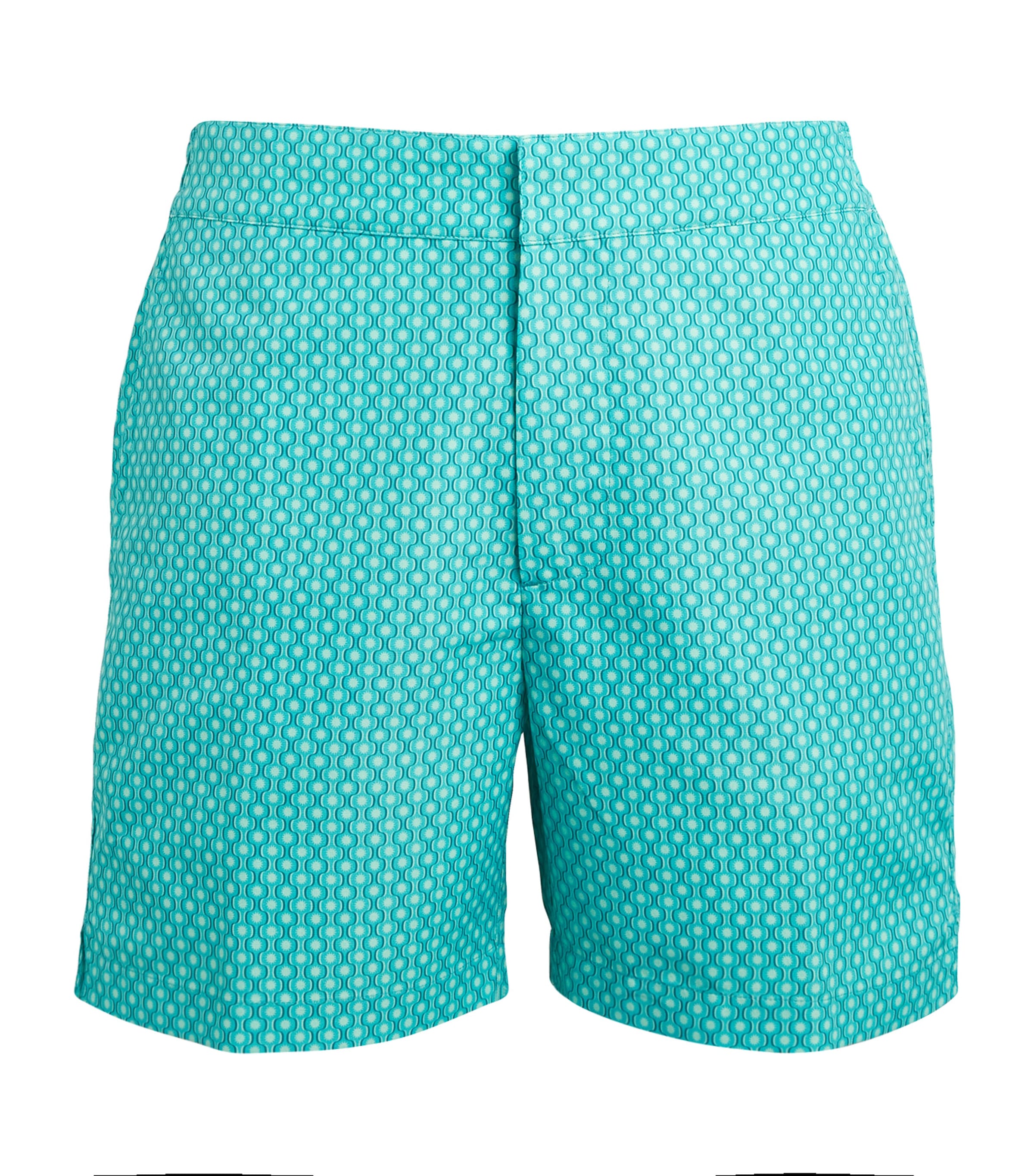 Frescobol Carioca Classic Ipanema Swim Shorts In Blue