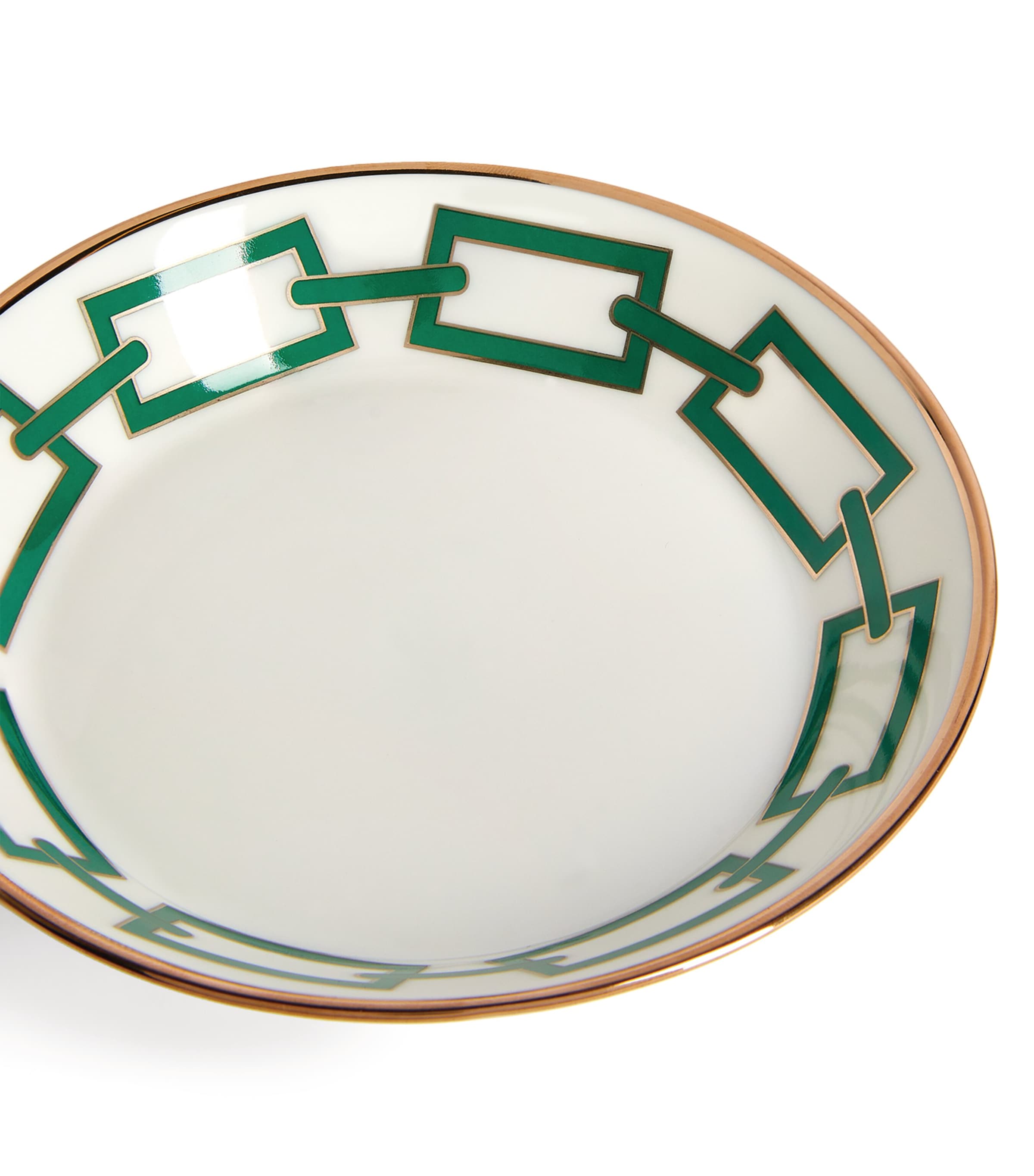 Porcelain Catene Smeraldo Tea Saucer (13.5cm) G00125800 Image 3