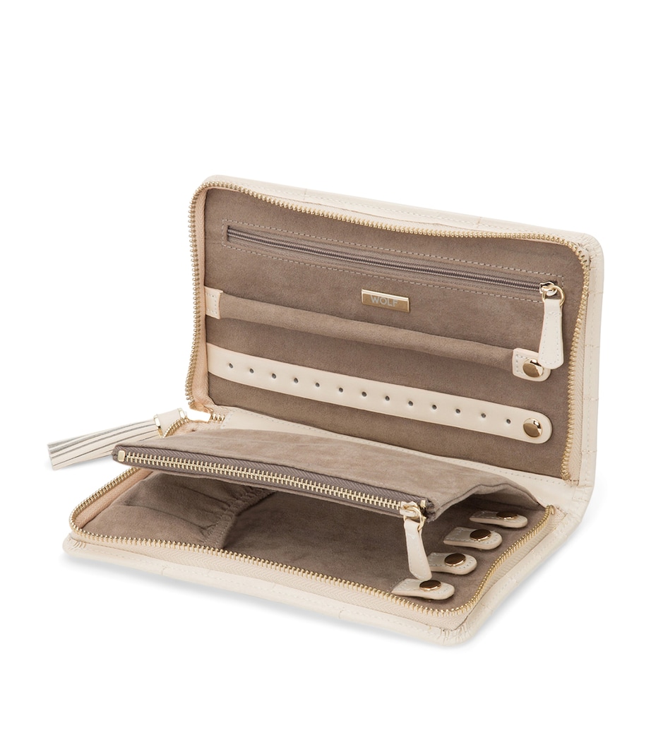 Leather Caroline Jewellery Portfolio IVORY Image 4