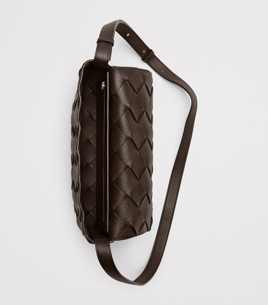 Bottega Veneta Large Leather Diago Cross-Body Bag Image 2