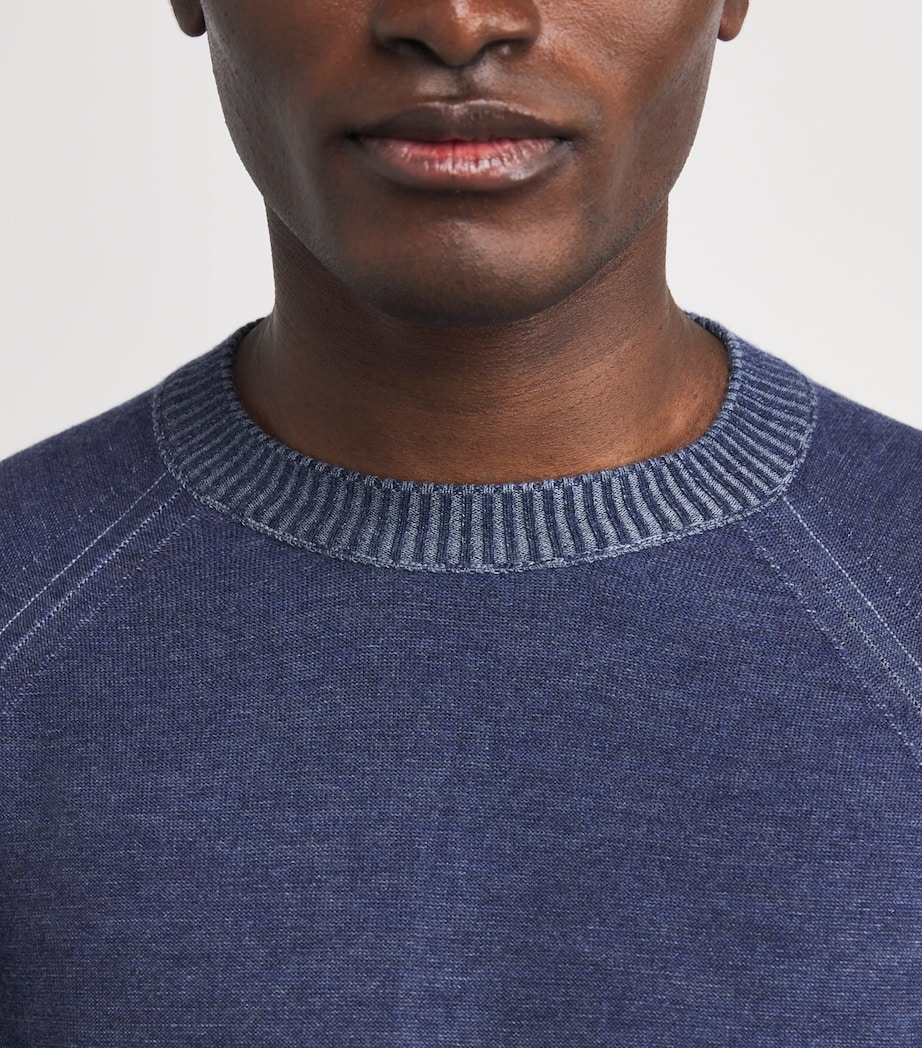 Virgin Wool Reversible Sweatshirt 2W4CARTA ZCHERO Image 7