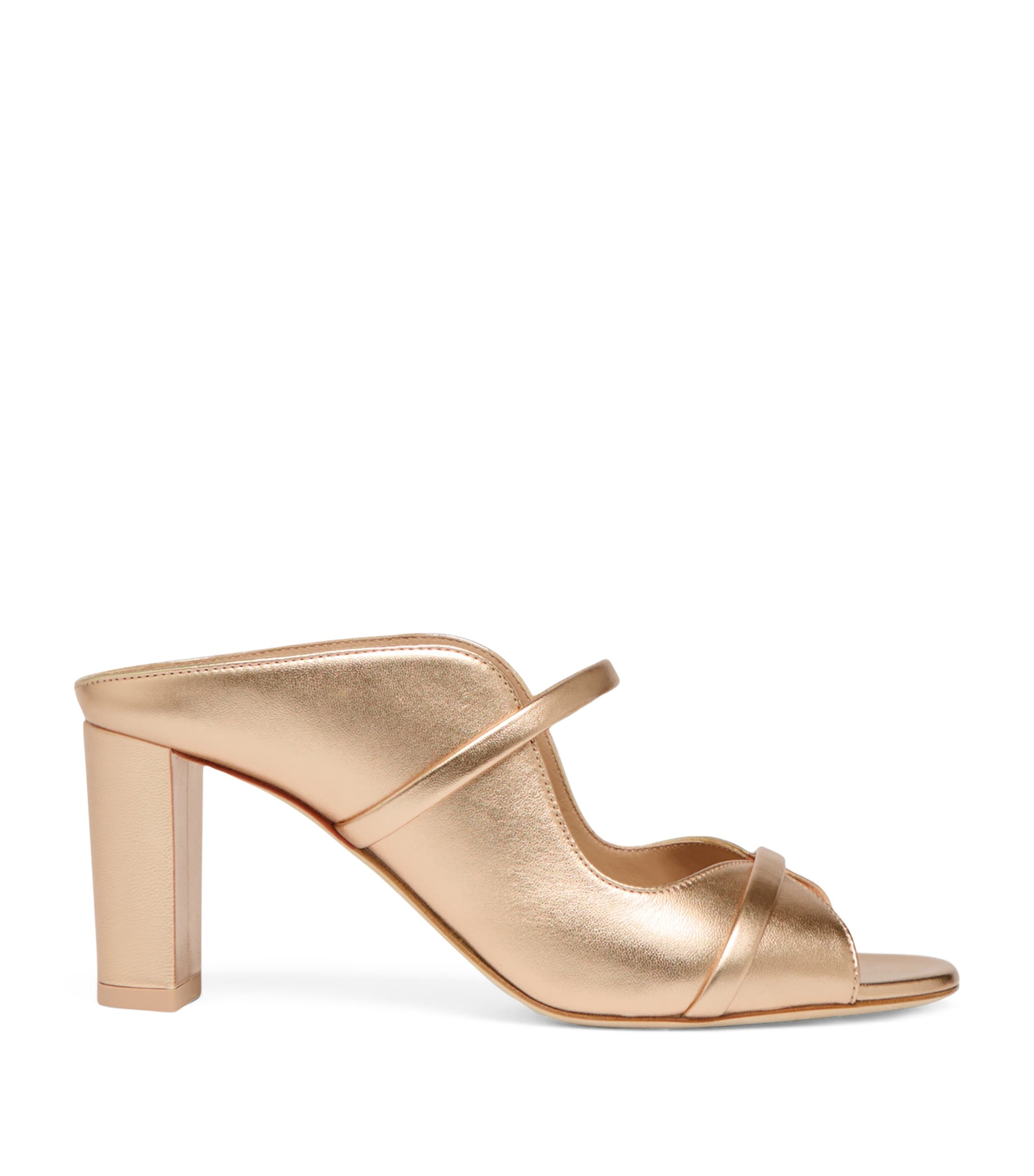 Malone Souliers Leather Norah Heeled Sandals 70 | Harrods US