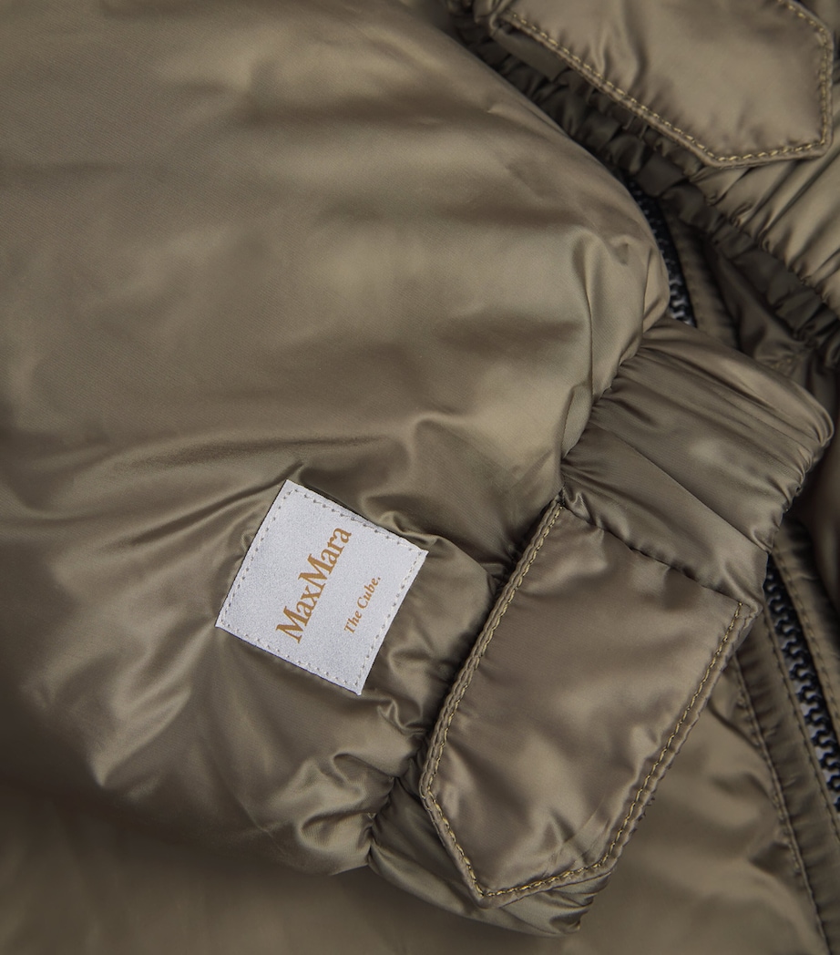 The Cube Quilted Jacket KAKI Image 5