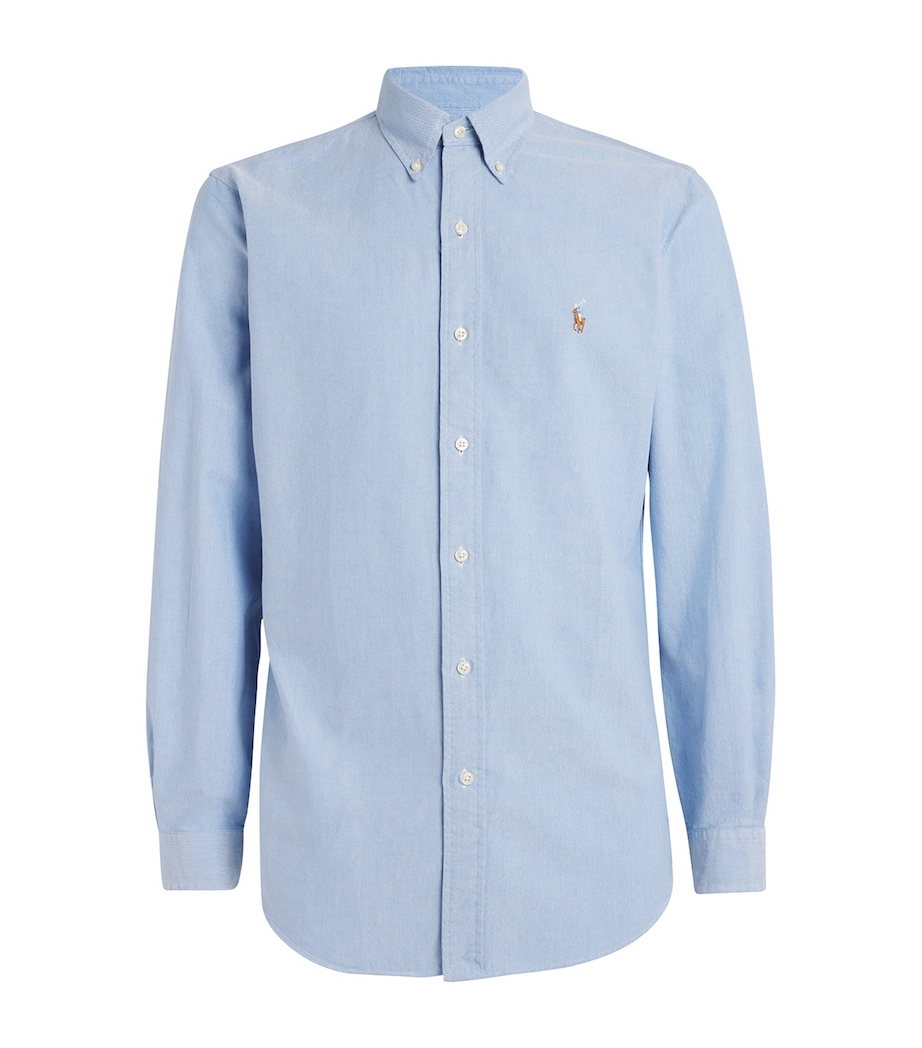 Custom Fit Oxford Shirt BLUE Image 1