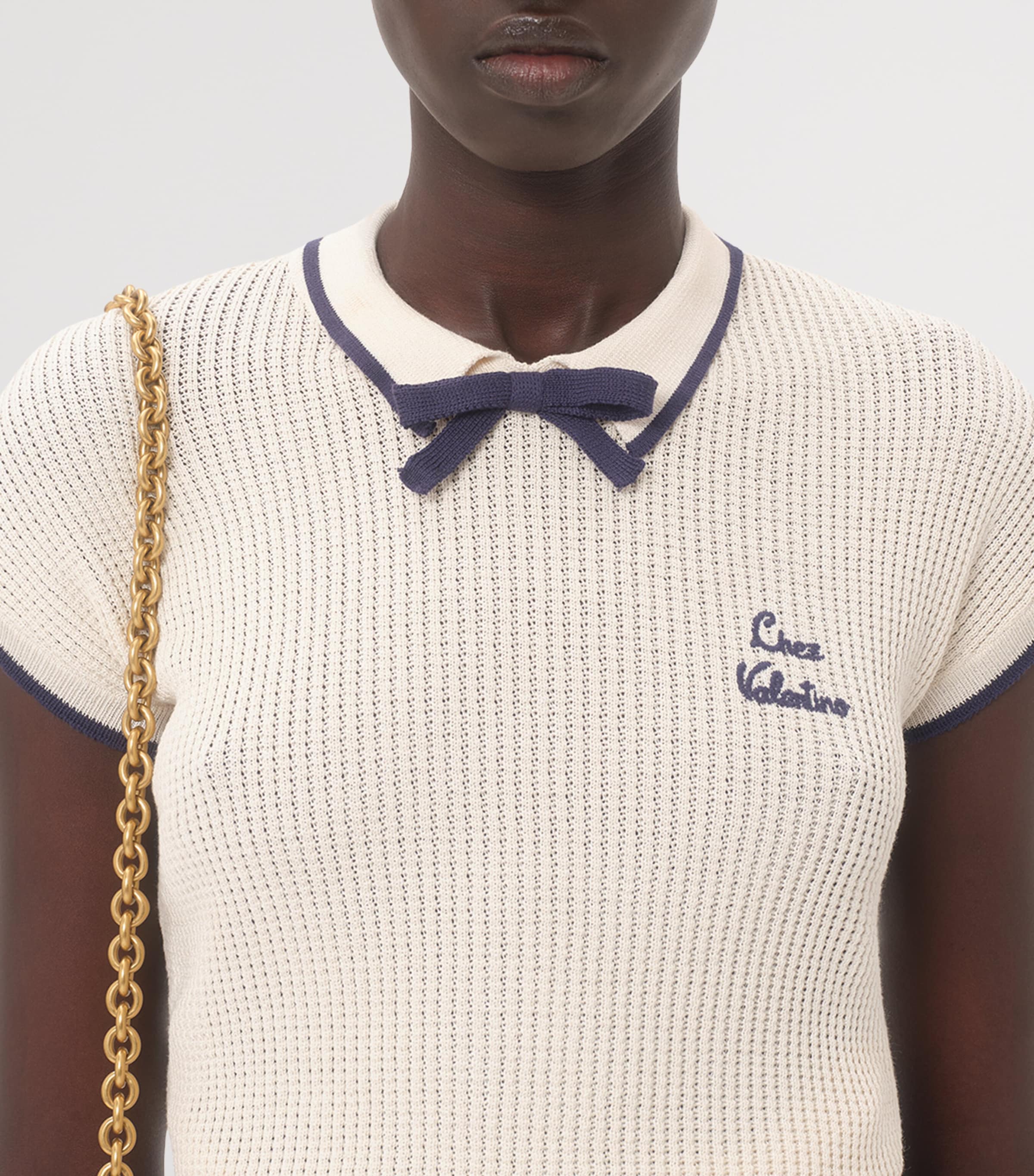Tシャツ・カットソー VALENTINO Valentino Garavani 'Chez Valentino' polo shirt Valentino Chez Valentino Polo Shirt | Harrods US