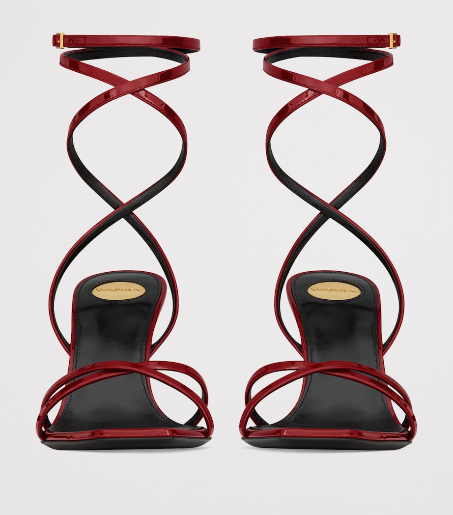 Saint Laurent Leather Opyum Sandals 110 Image 2