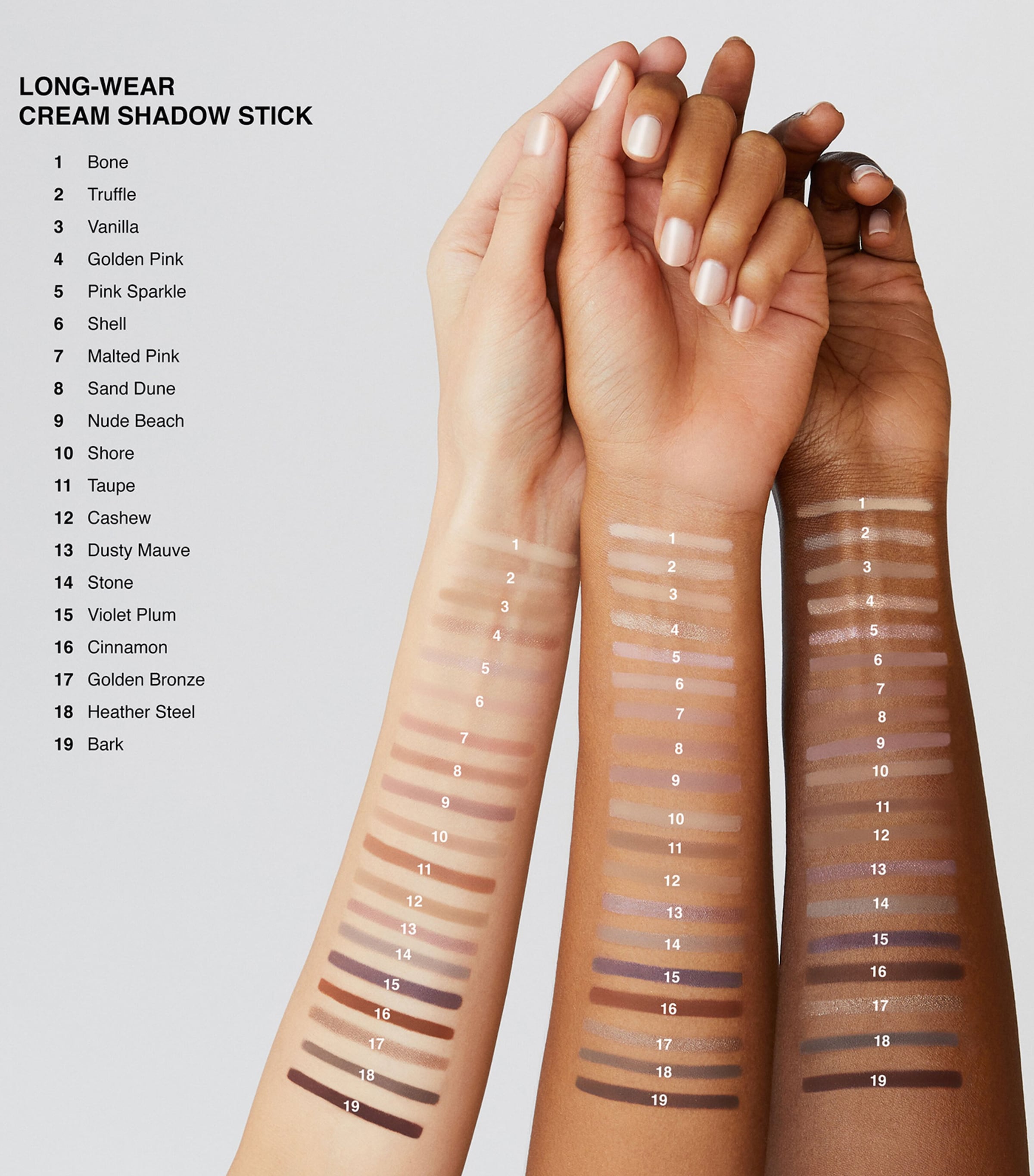 Real Nudes Long-Wear Cream Shadow Stick CASHEW Image 5