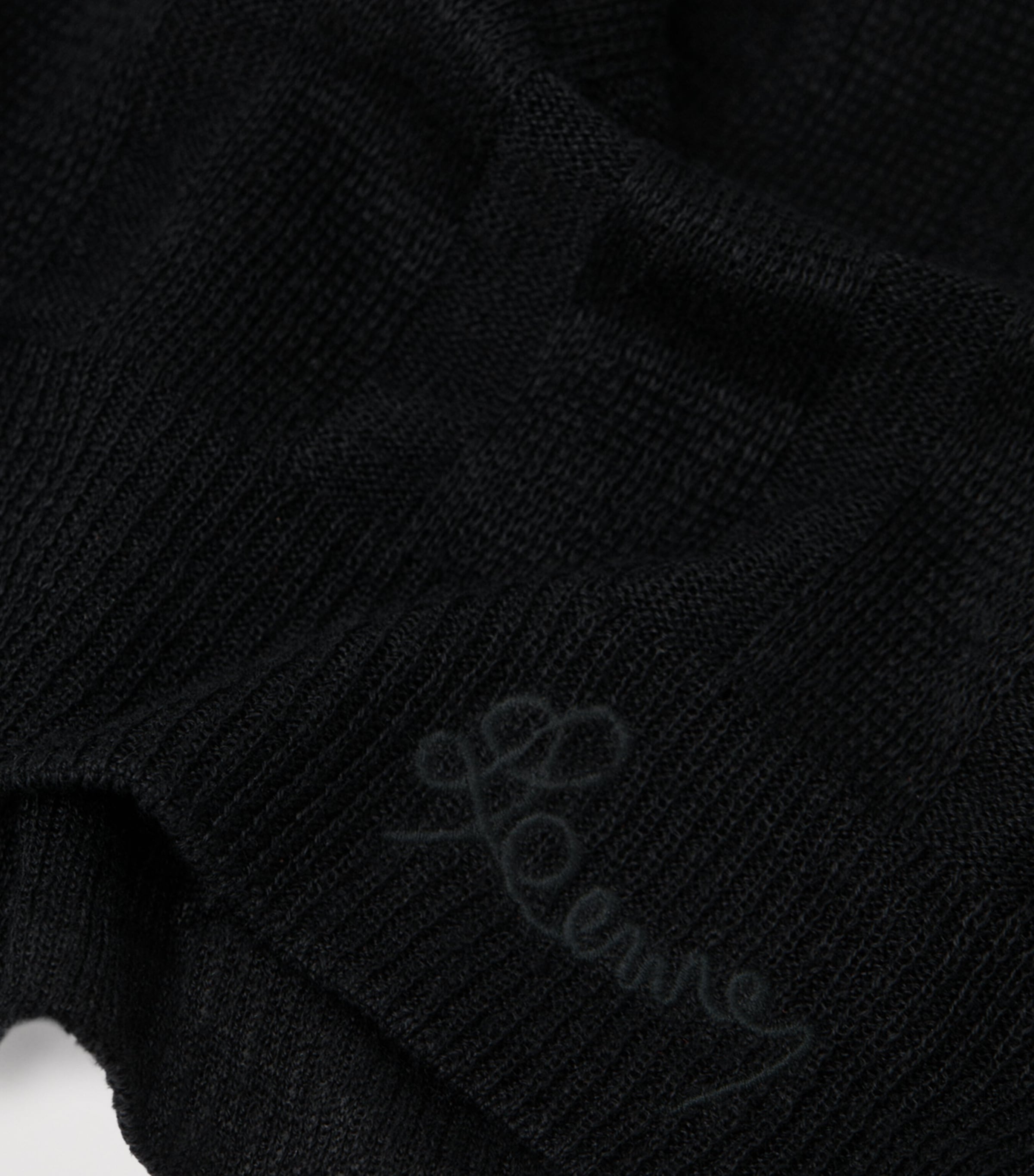 LOEWE Mens x Paula’s Ibiza Linen-Blend T-Shirt Black Image 6