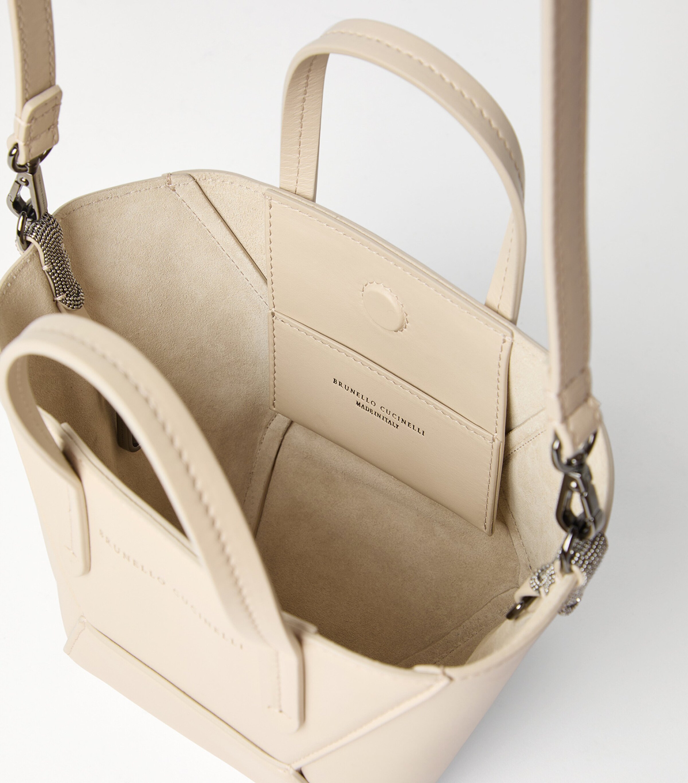 Mini Calfskin BC Duo Tote Bag C8905 Image 3