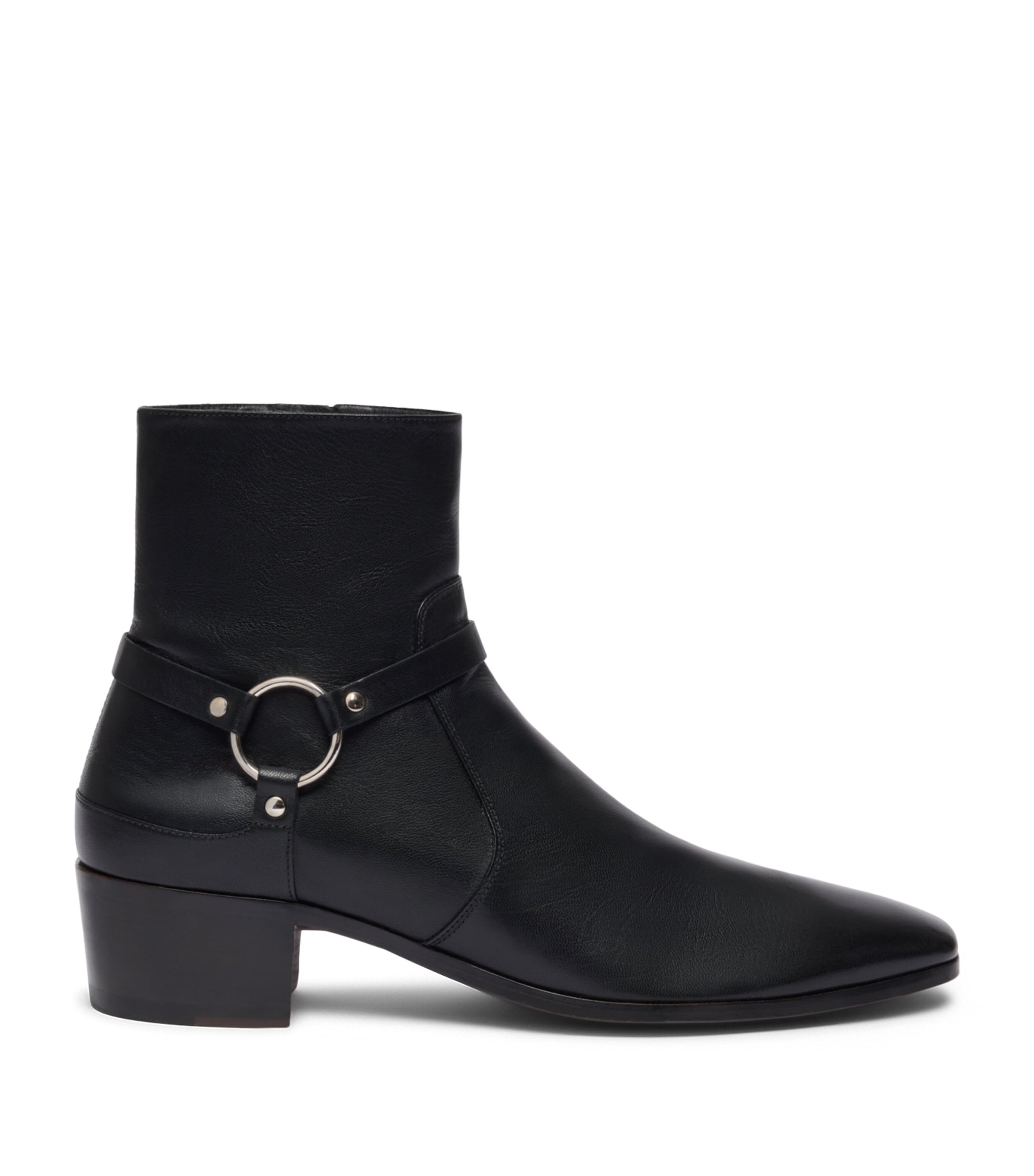 Tom Ford Goatskin Ankle Boots In Black