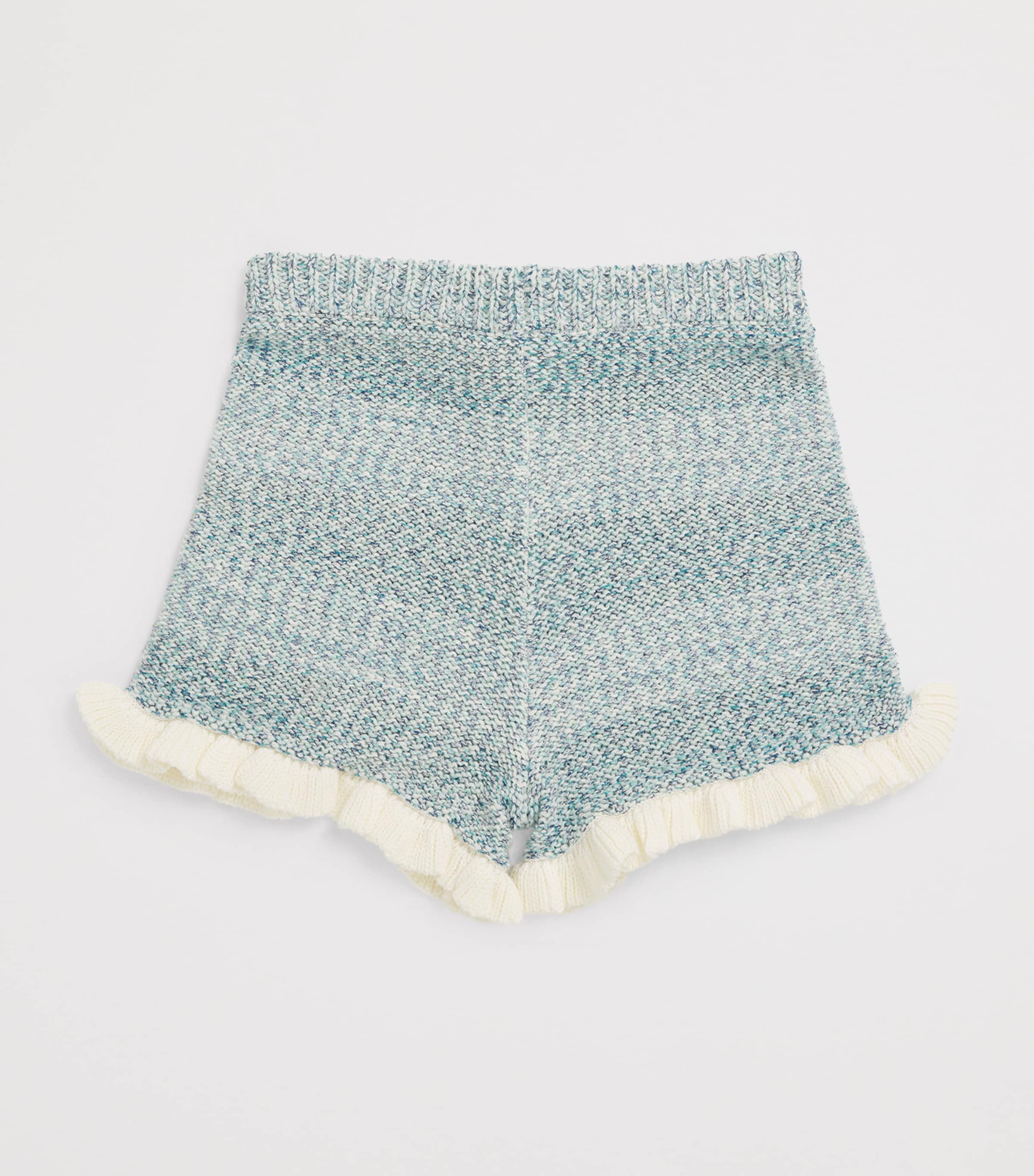 Cotton-Blend Patience Shorts (1-12 Years) AQUA MULTI Image 2
