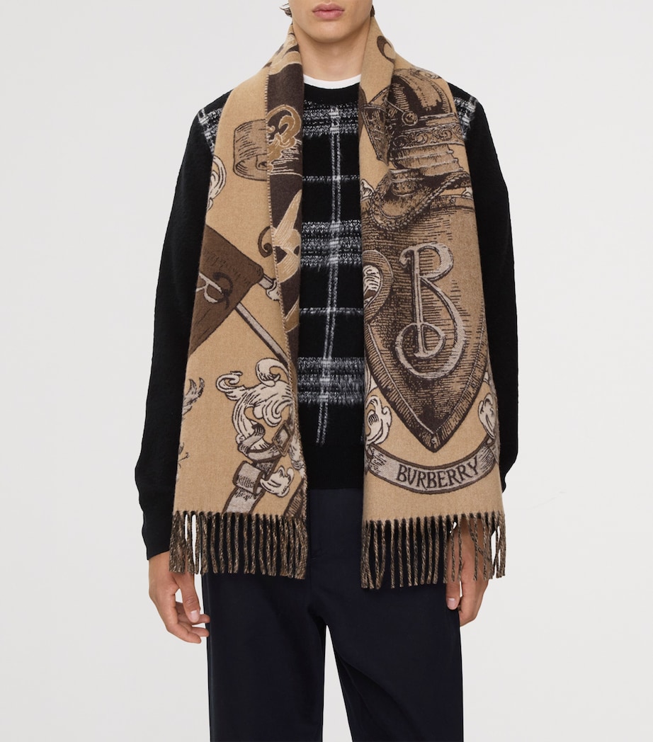 Cashmere EKD Scarf SAND Image 5