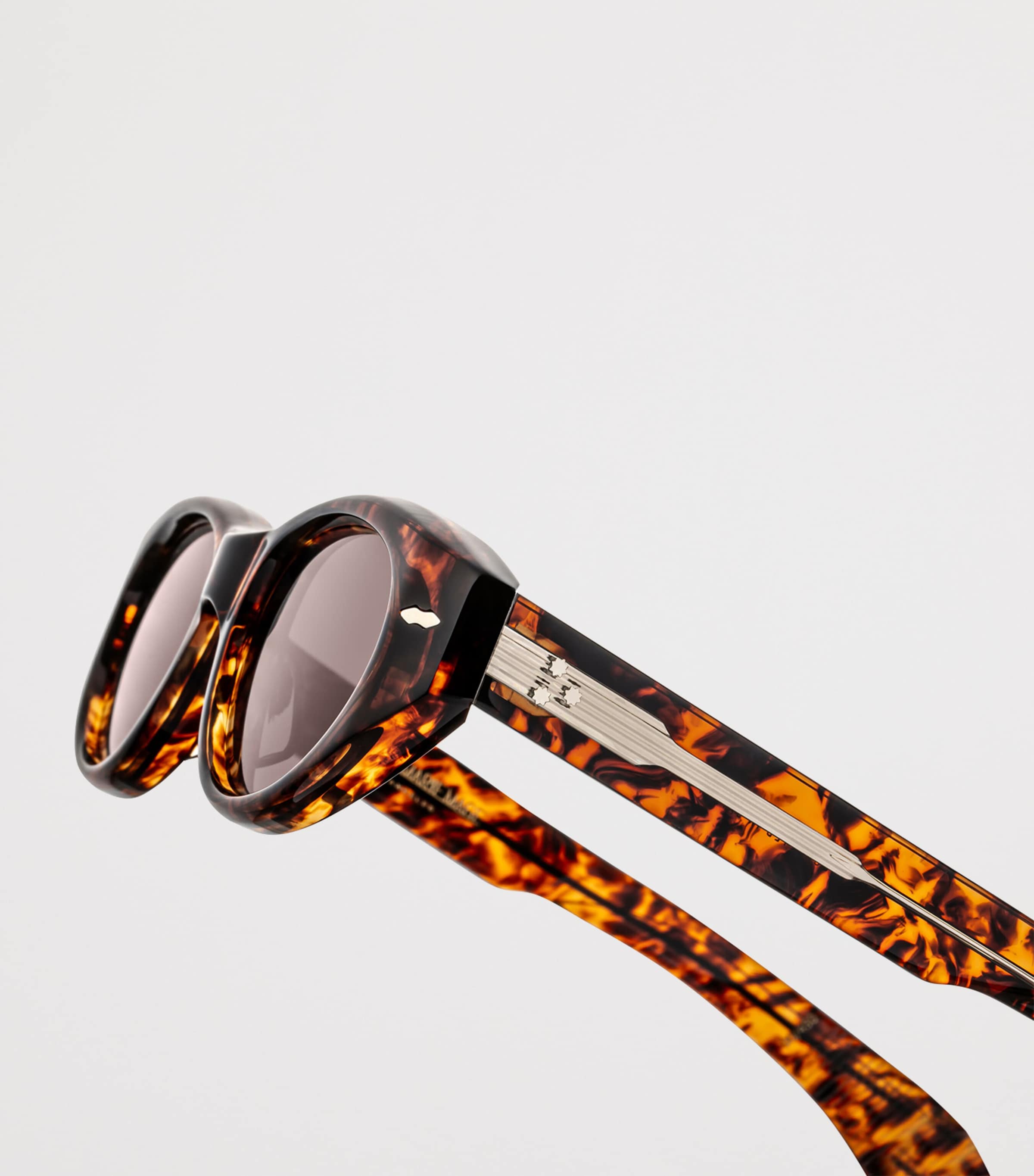 Jacques Marie Mage Tortoiseshell Krasner Oval Sunglasses Samoa Image 5