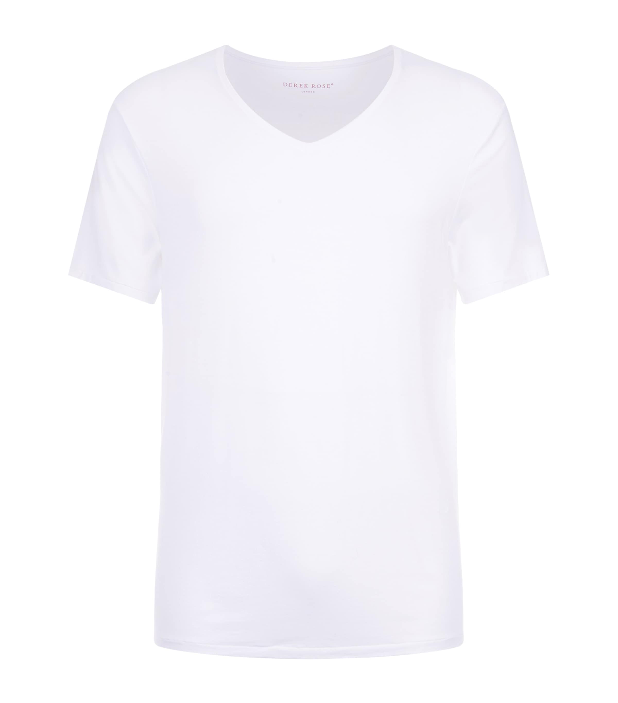 Shop Derek Rose Model Lounge T-shirt In White