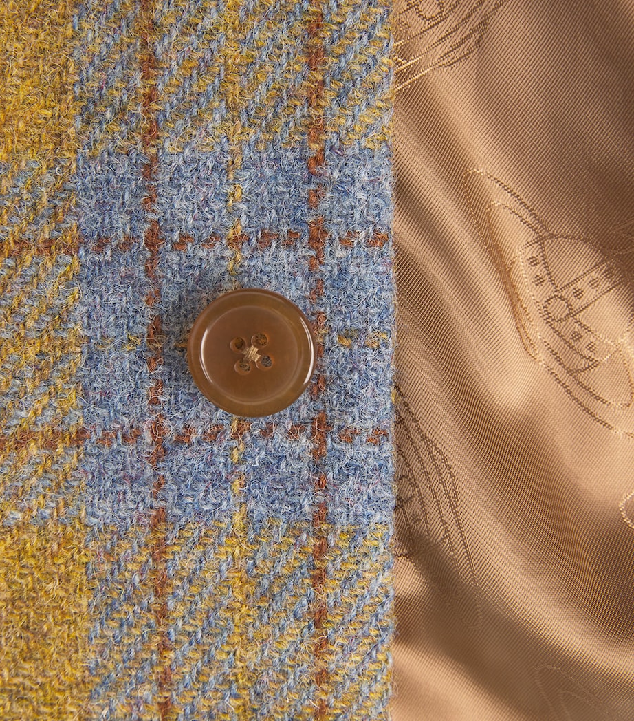 Vivienne Westwood Mens Wool Check Broad Jacket Image 2
