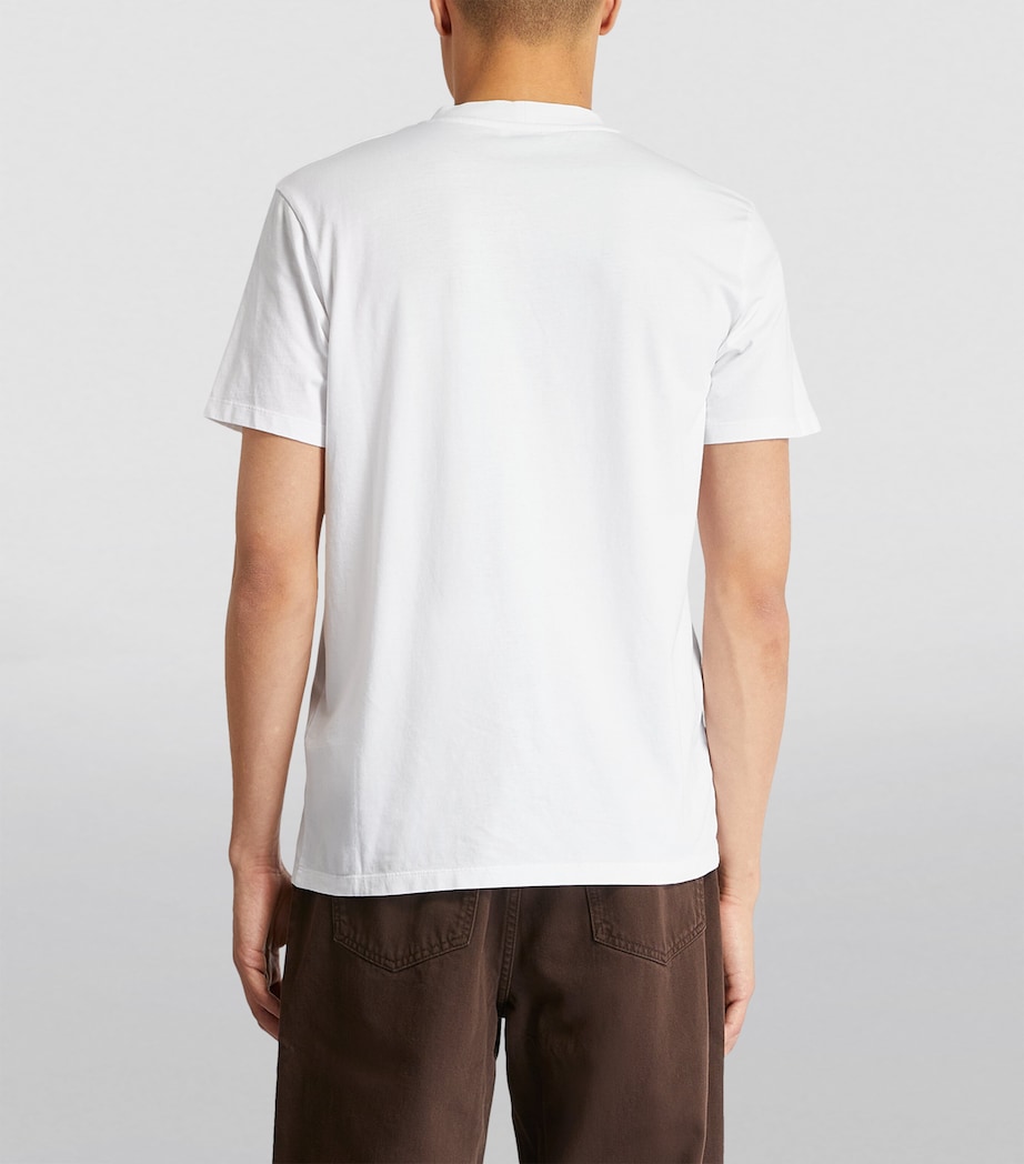 Cotton T-Shirt WHITE Image 4