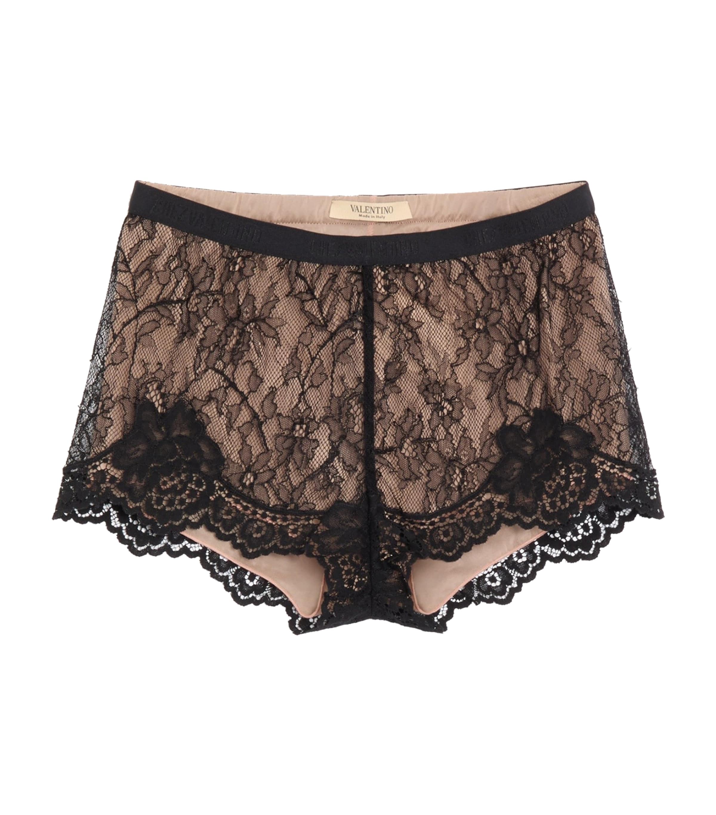 Valentino Womens Lace Shorts Image 1