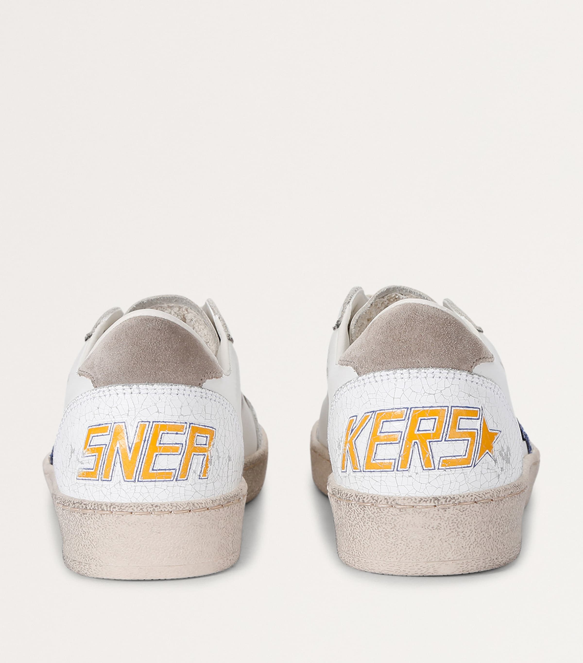 Leather Ball Star Sneakers WHITE/OTH Image 3