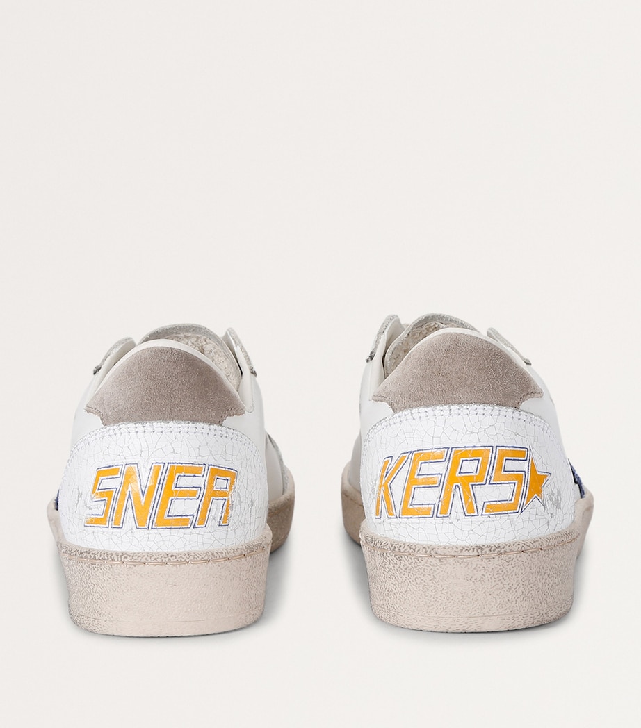 Leather Ball Star Sneakers WHITE/OTH Image 3