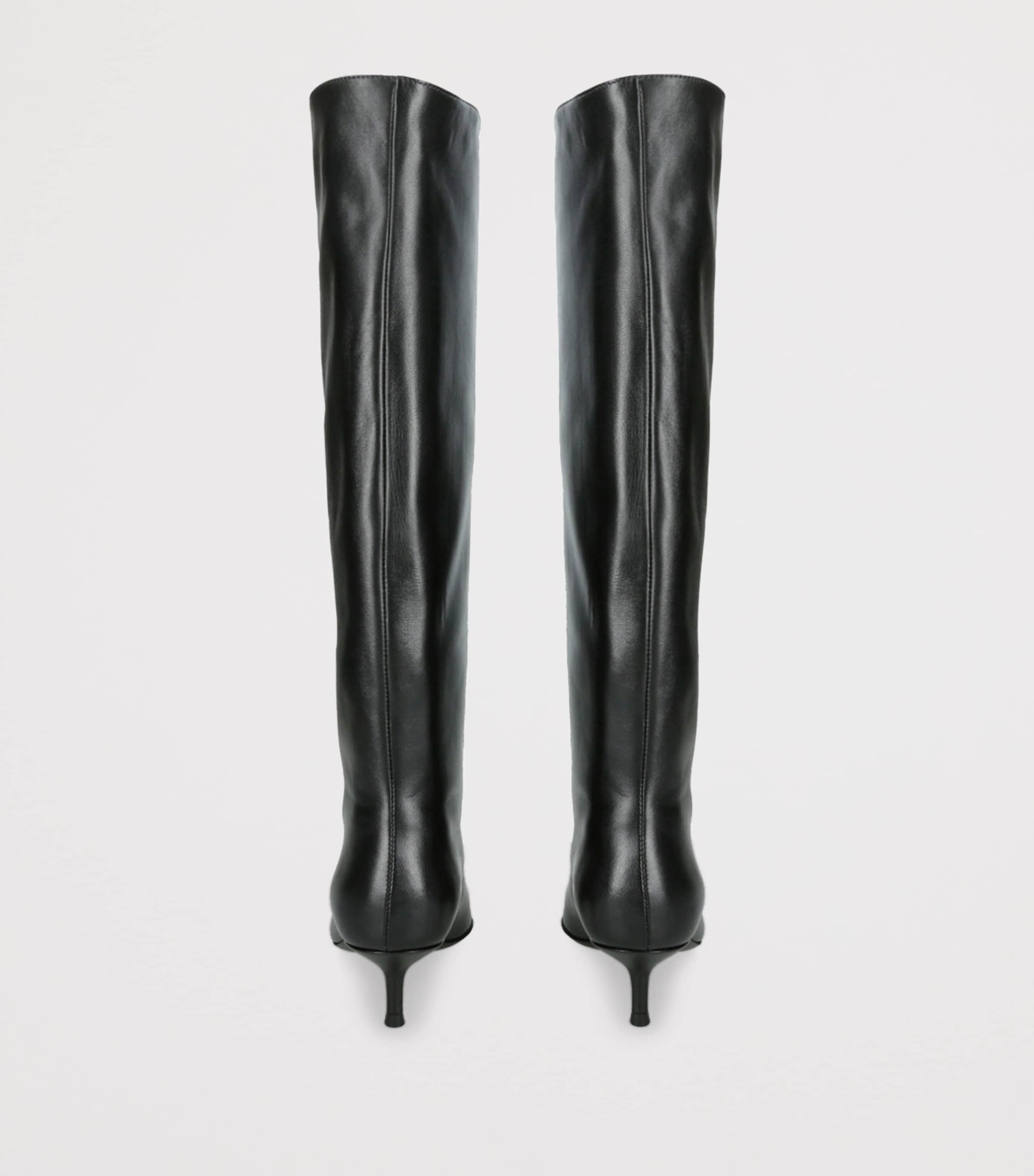 Leather Sebastian Boots 50 BLACK Image 2
