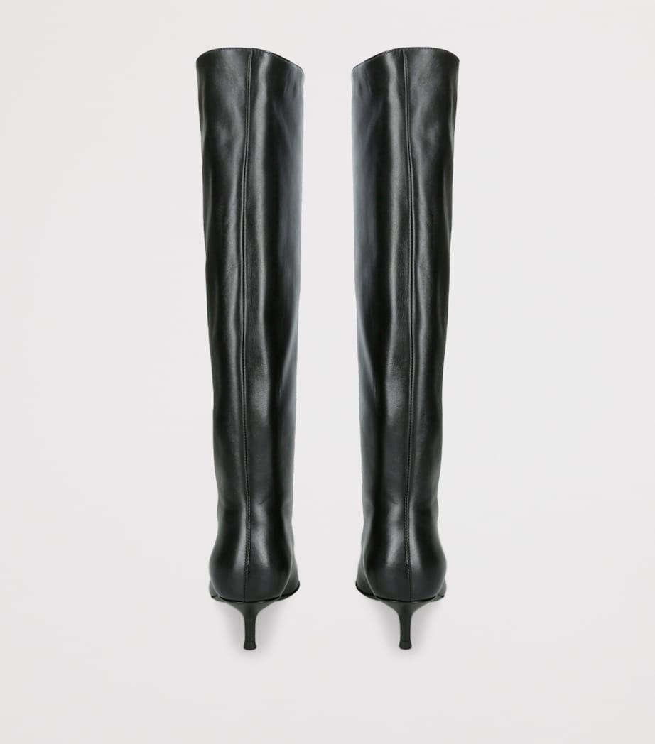 Leather Sebastian Boots 50 BLACK Image 2