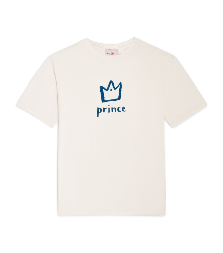 Homebody Kids Jersey Prince Print T-Shirt (4-10 Years) Calico Image 1