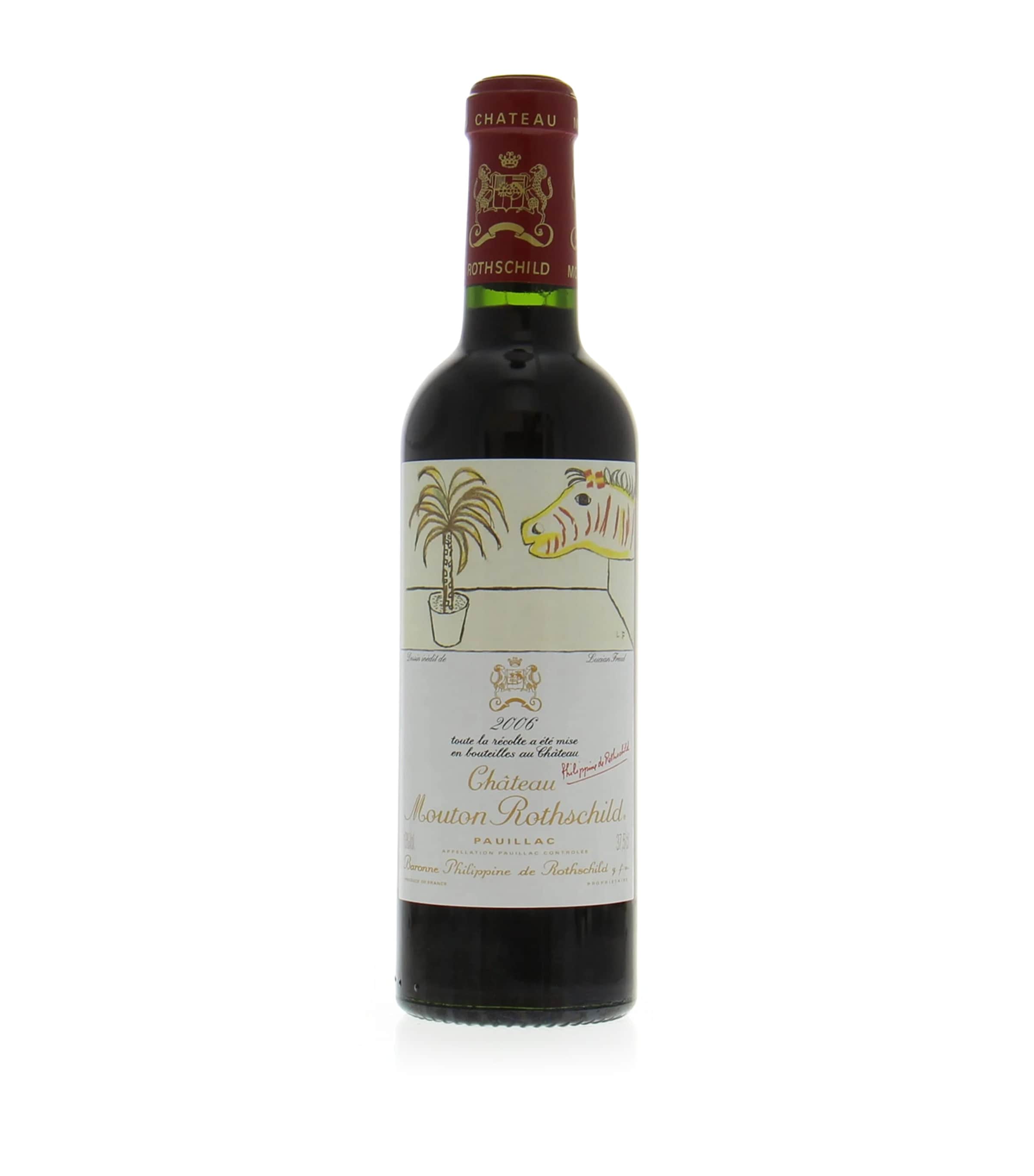 Chateau Mouton Rothschild 2006 (37.5cl) - Bordeaux, France NO COLOUR Image 1