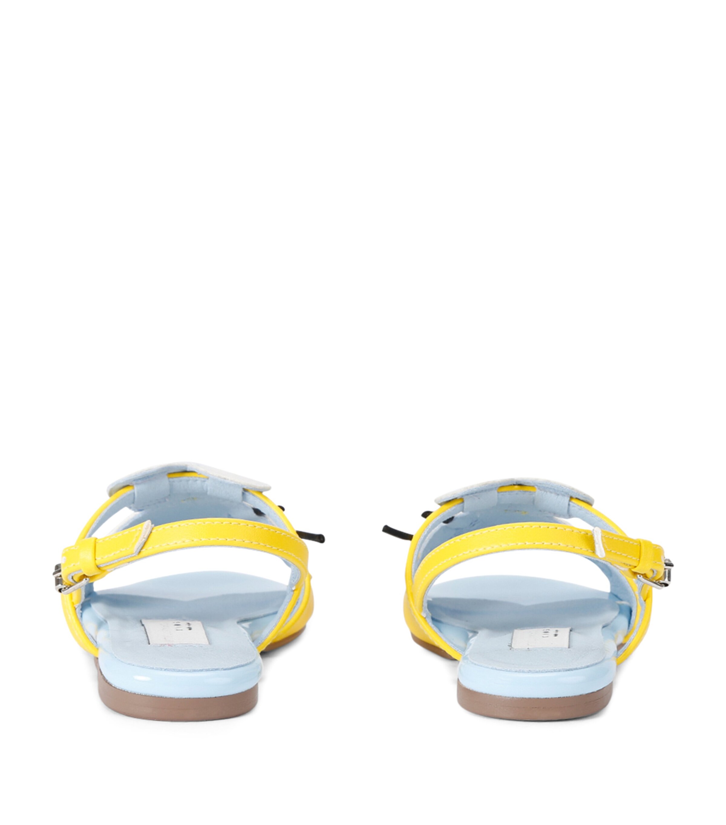 Stella McCartney Kids 3D Bee Design Sandals Yellow Image 2