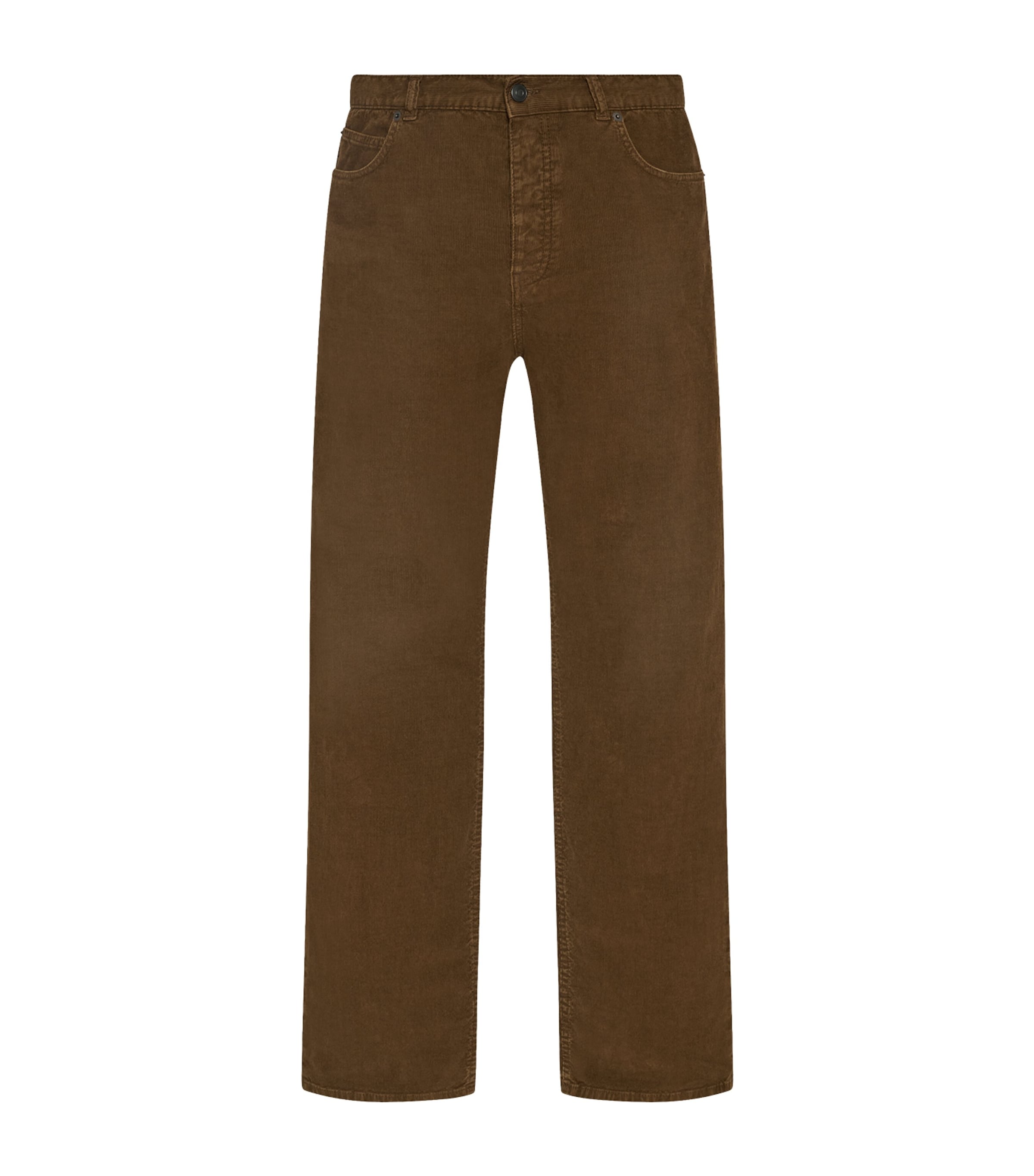 The Row Mens Siouxie Corduroy Trousers Cinnamon Image 1