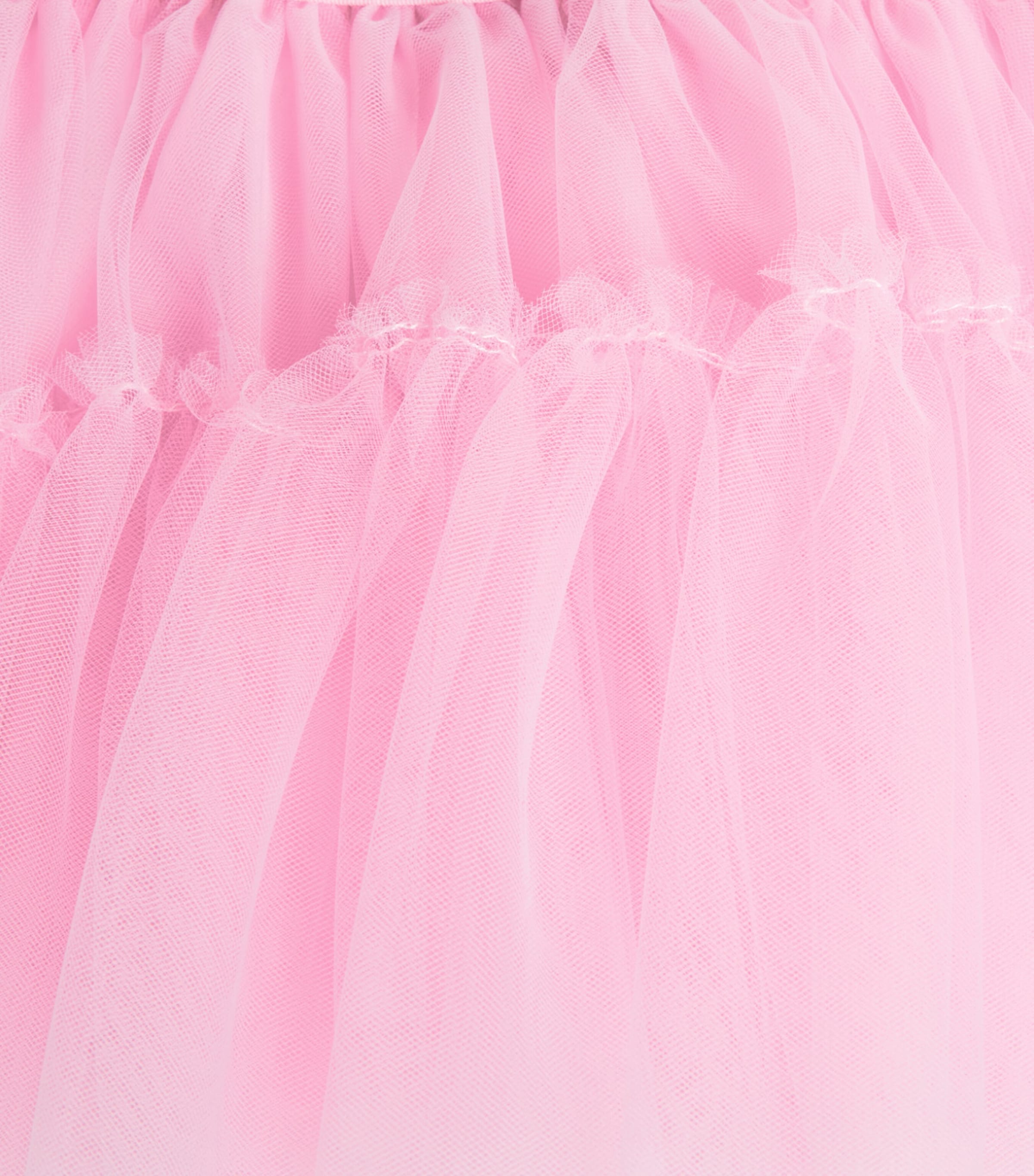 Monnalisa Tulle Mini Skirt (9-36 Months) Pink Fairytale Image 3